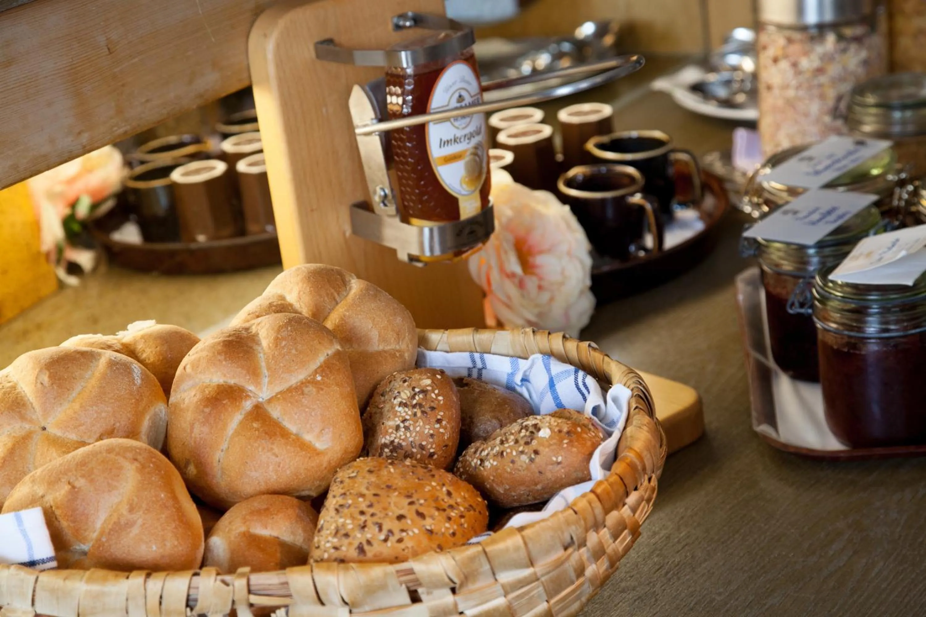 Buffet breakfast in Hotel Gasthof Rose