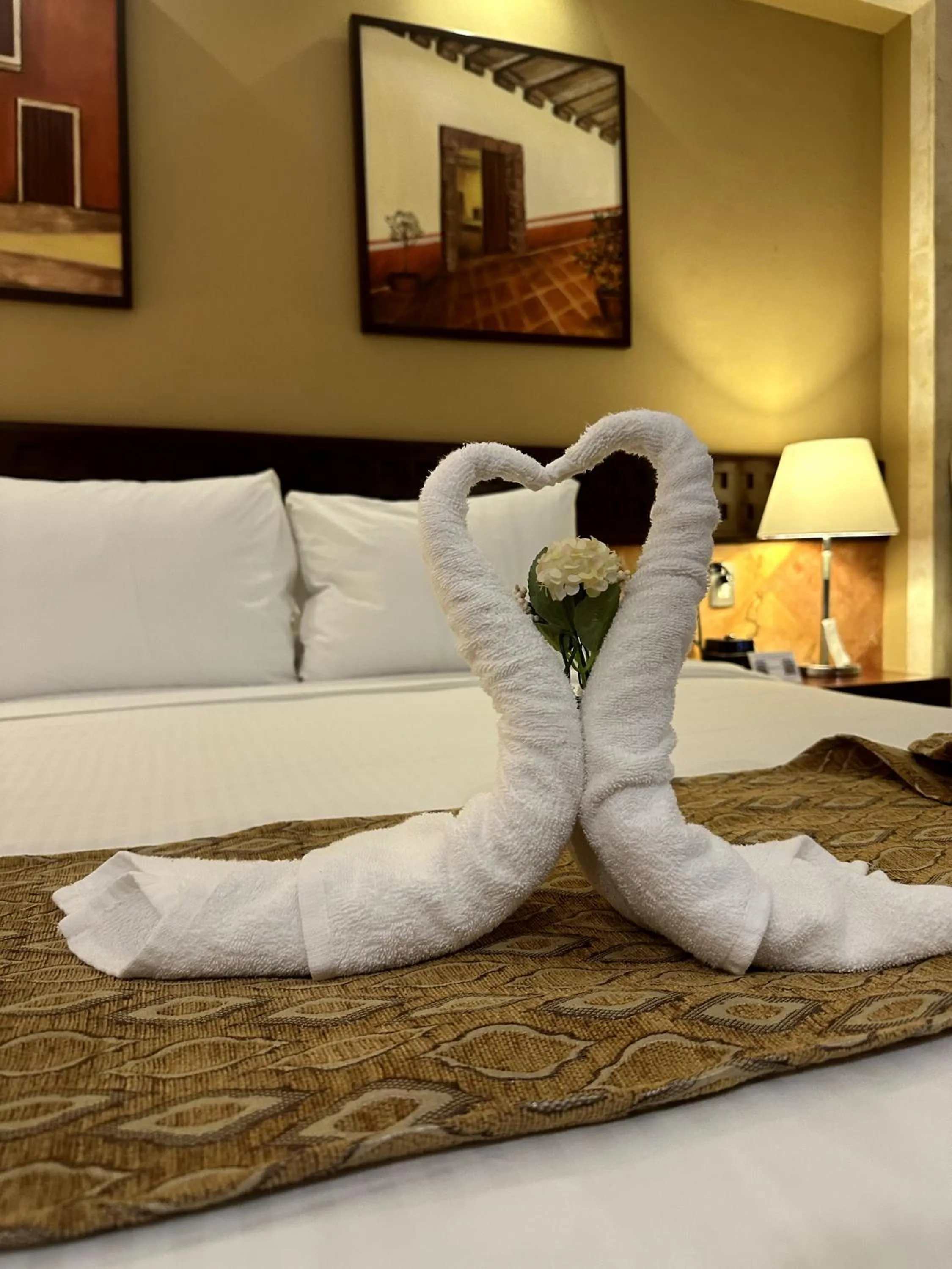 Decorative detail, Bed in Wyndham Merida