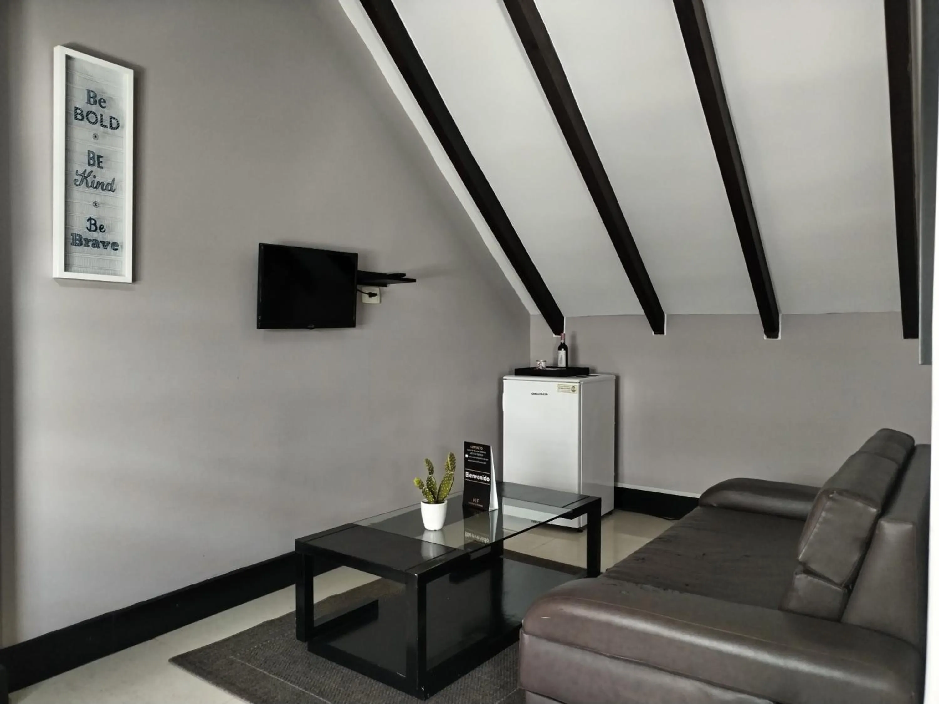 Living room in Santa Maria de Leyva hotel boutique