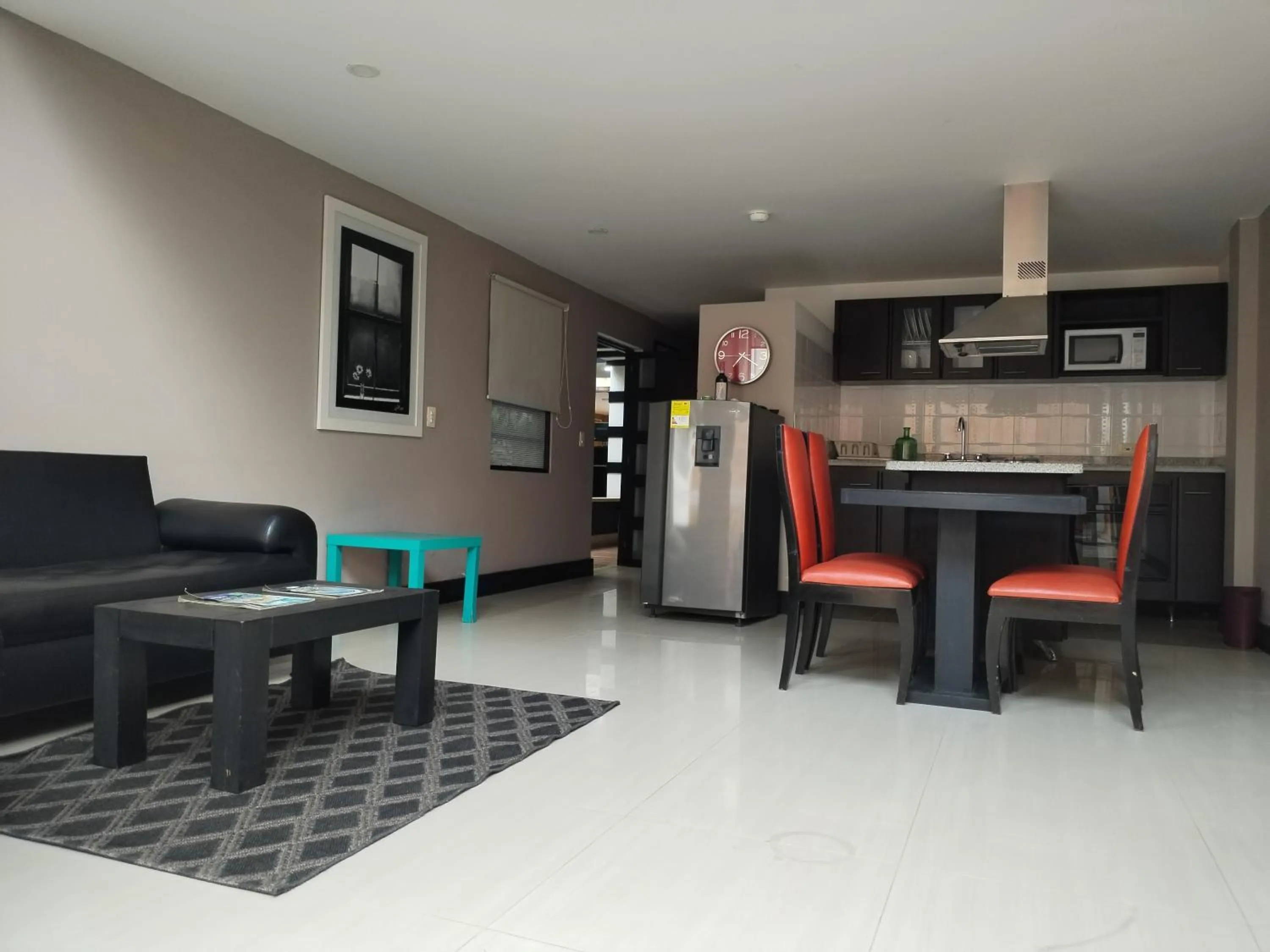 Living room in Santa Maria de Leyva hotel boutique