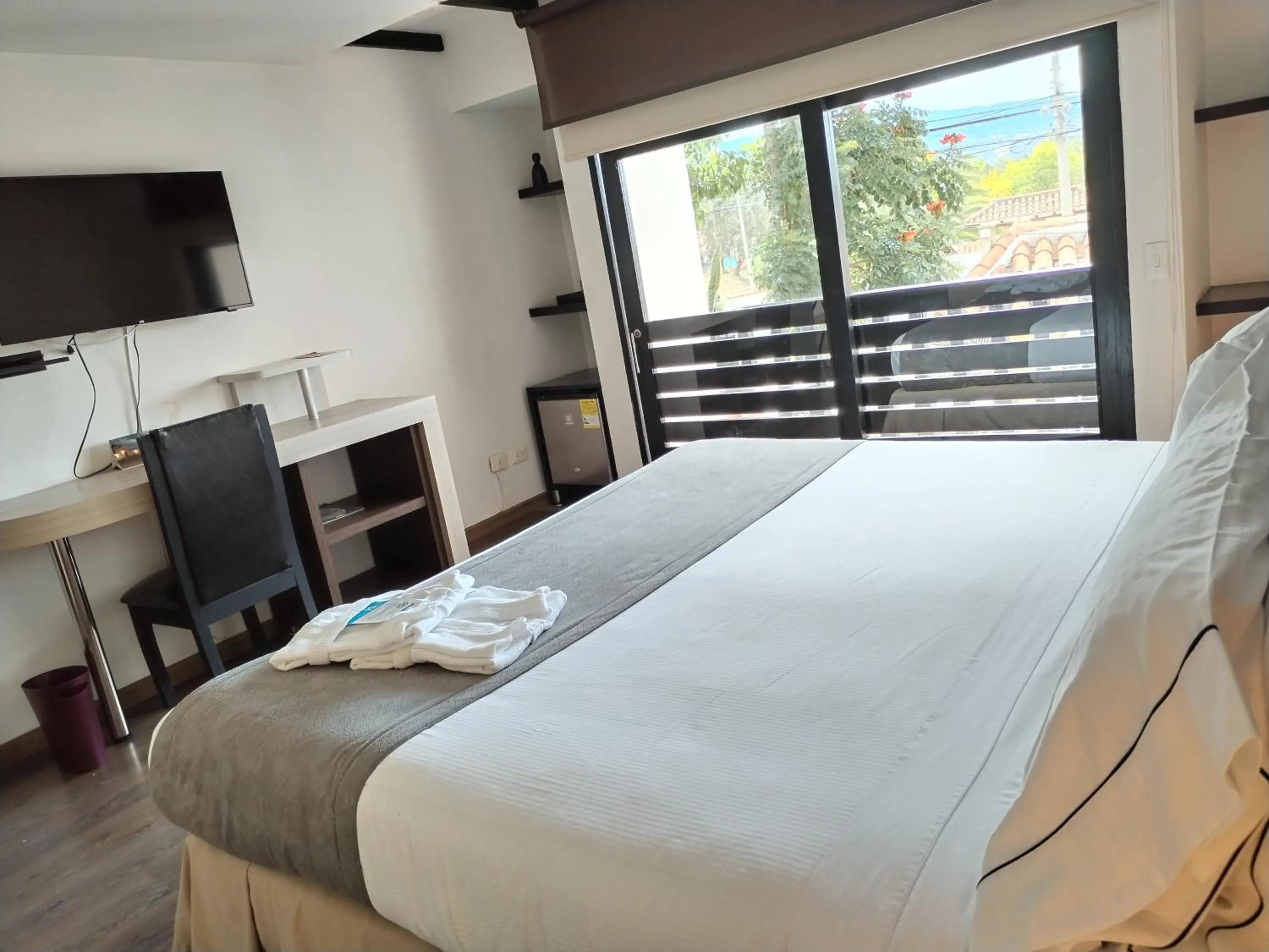TV and multimedia, Bed in Santa Maria de Leyva hotel boutique