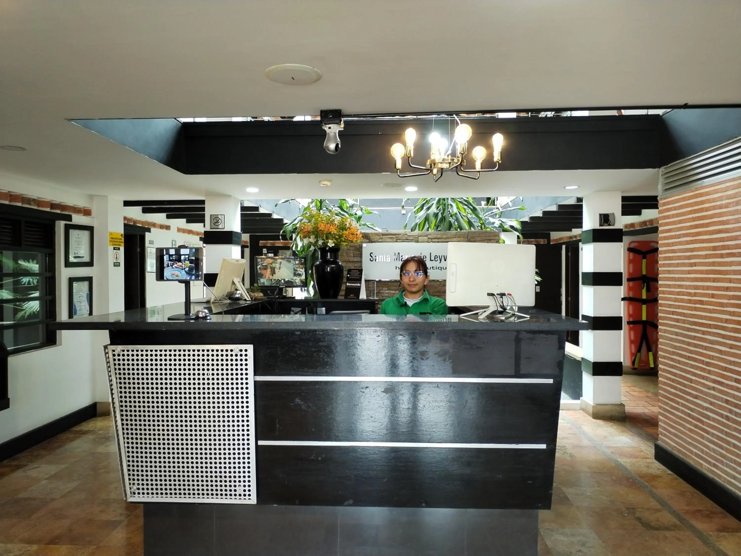 Lobby or reception in Santa Maria de Leyva hotel boutique