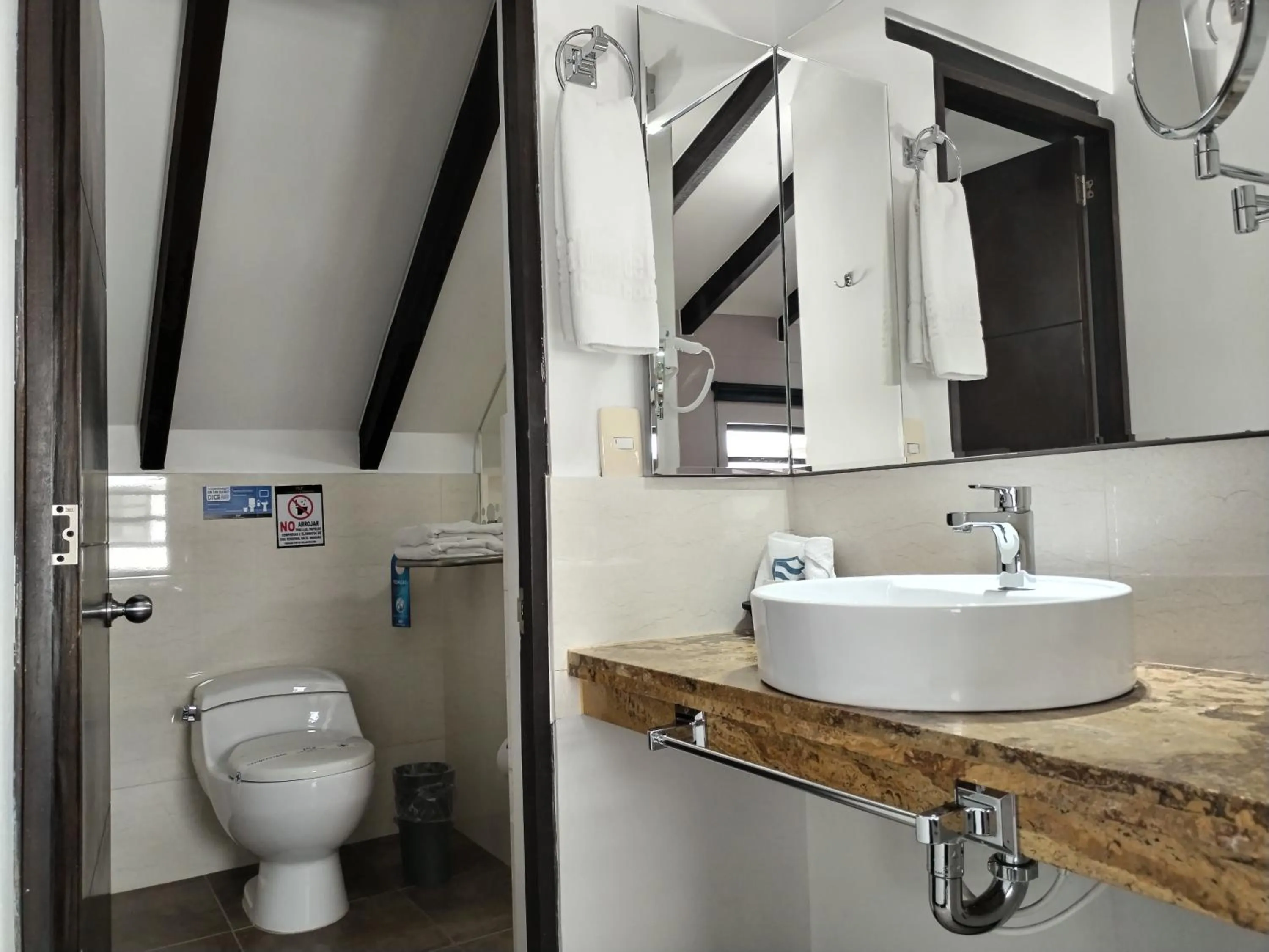 Bathroom in Santa Maria de Leyva hotel boutique