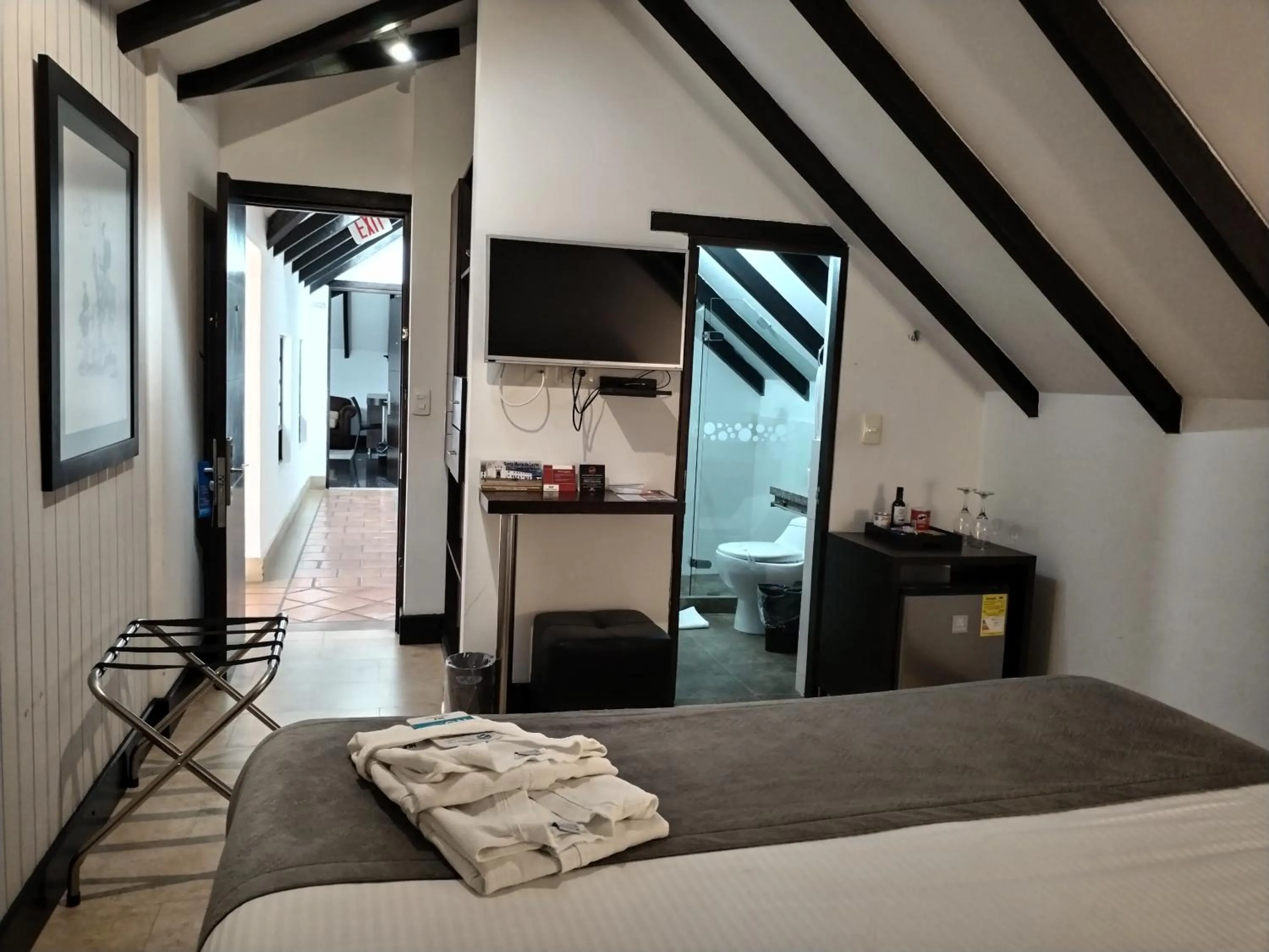 Photo of the whole room, Bed in Santa Maria de Leyva hotel boutique