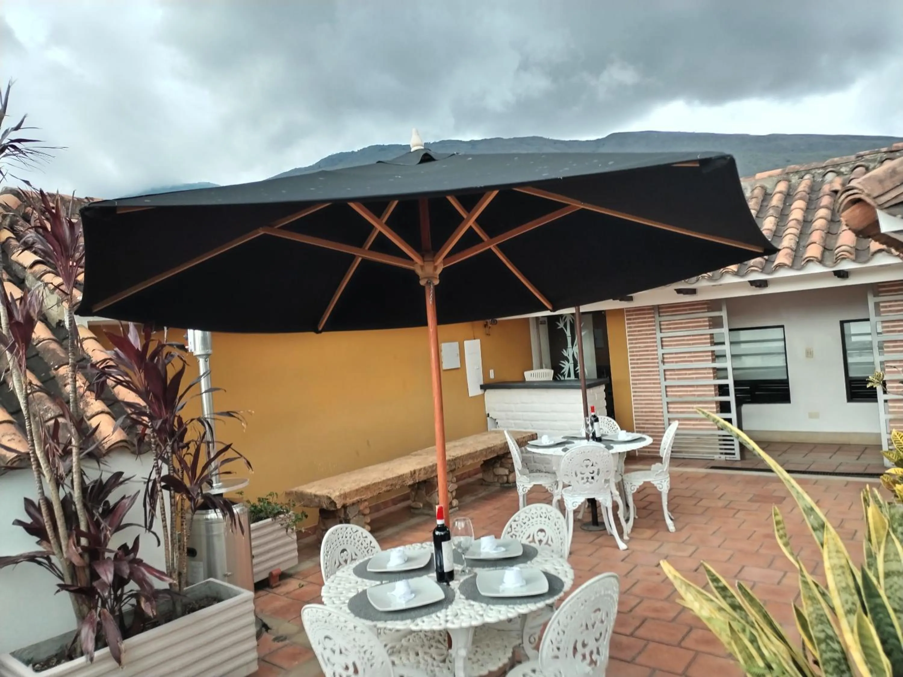 Balcony/Terrace in Santa Maria de Leyva hotel boutique