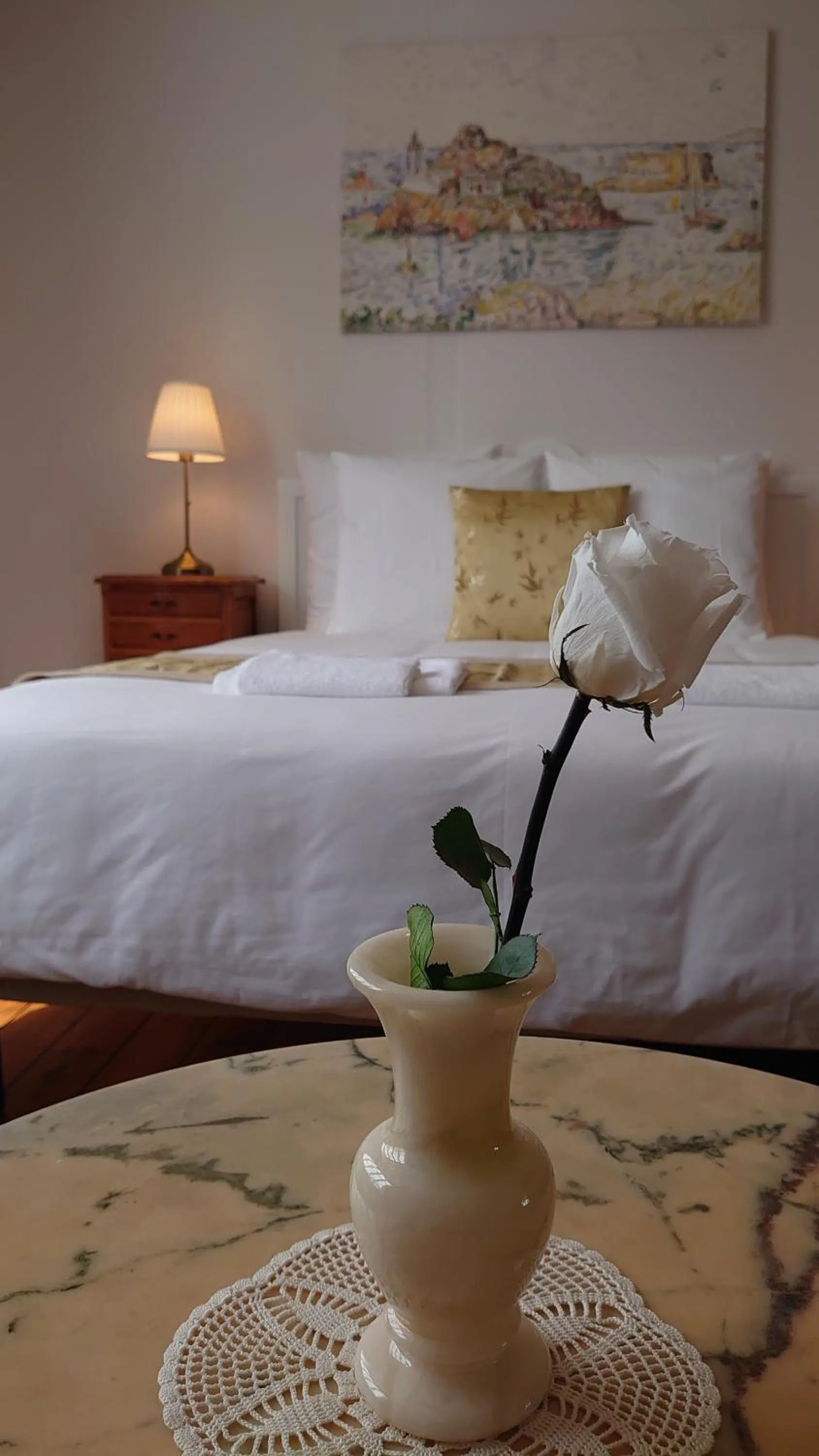 Bed in La Maison Serrurier - Chambres d’hôtes