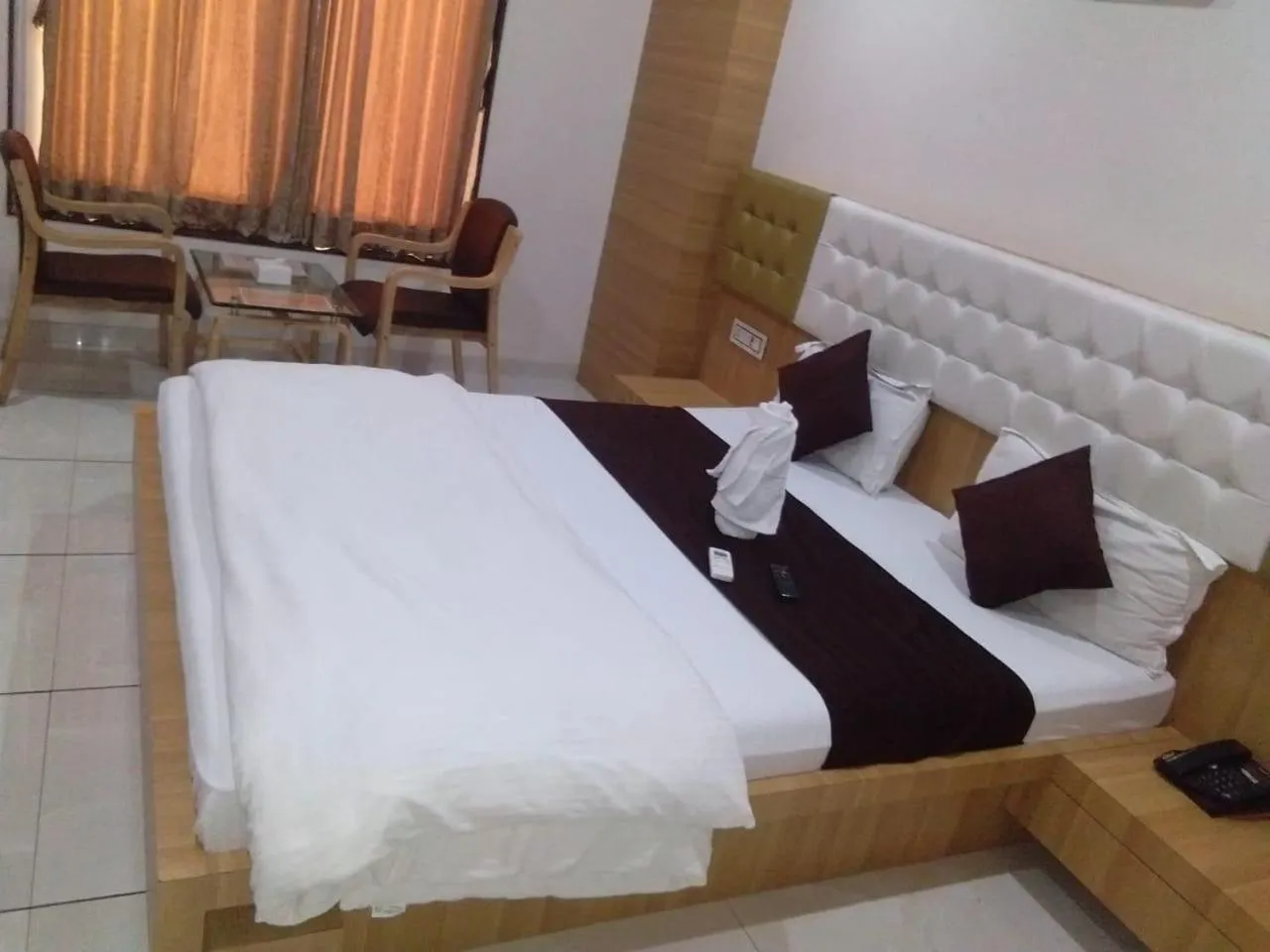 Bed in Hotel Fun City