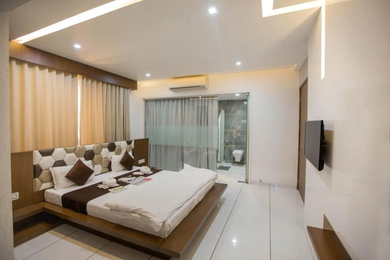 Bed in Hotel Fun City