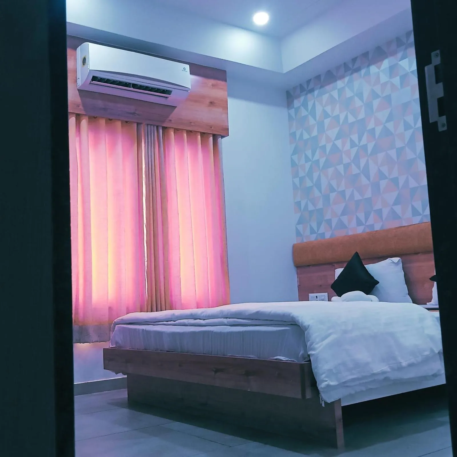 Bed in Hotel Fun City