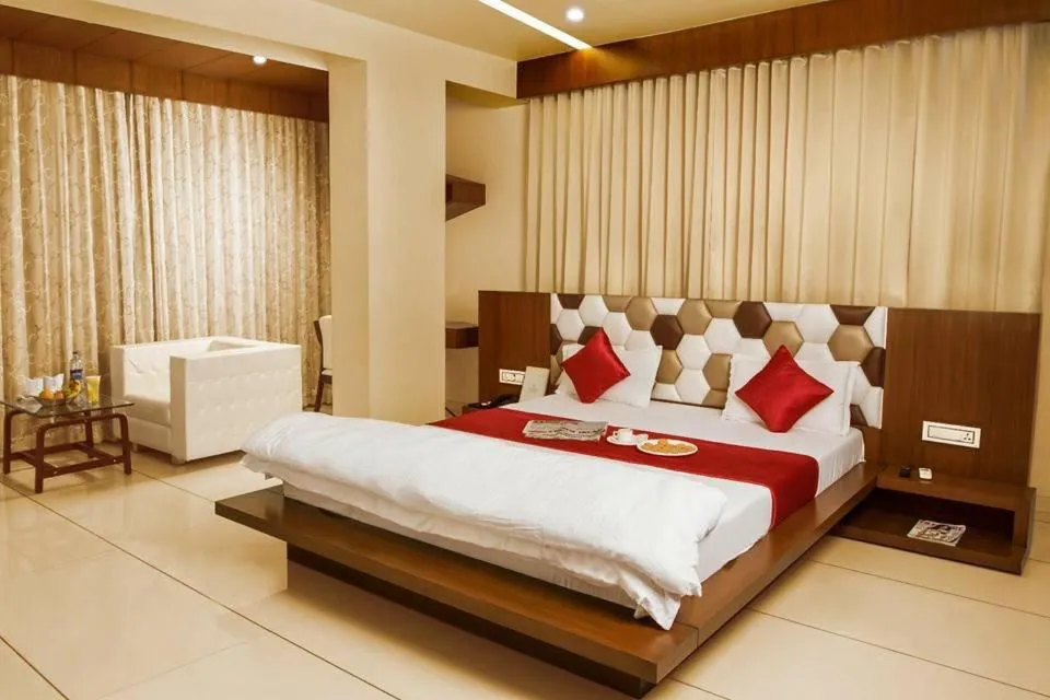 Bed in Hotel Fun City