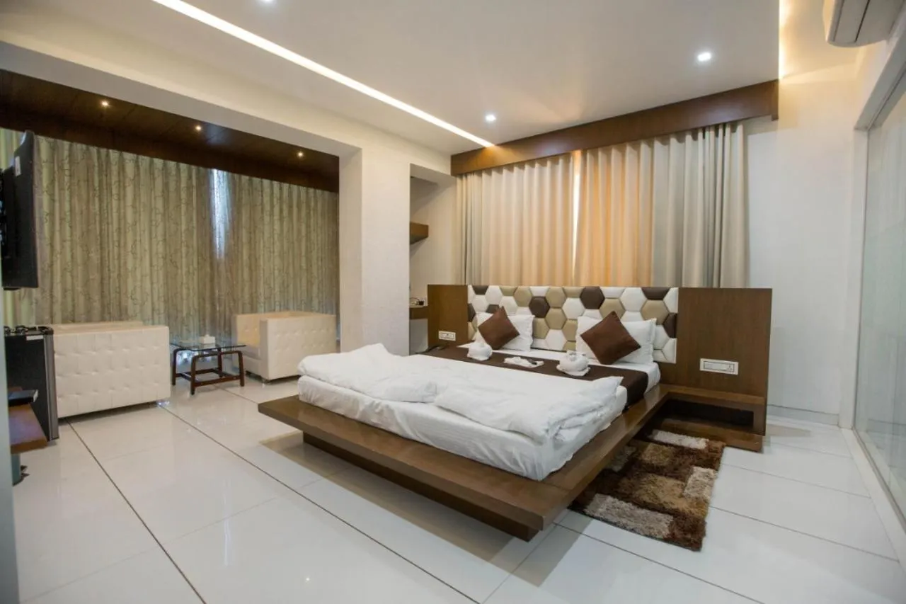 Bed in Hotel Fun City