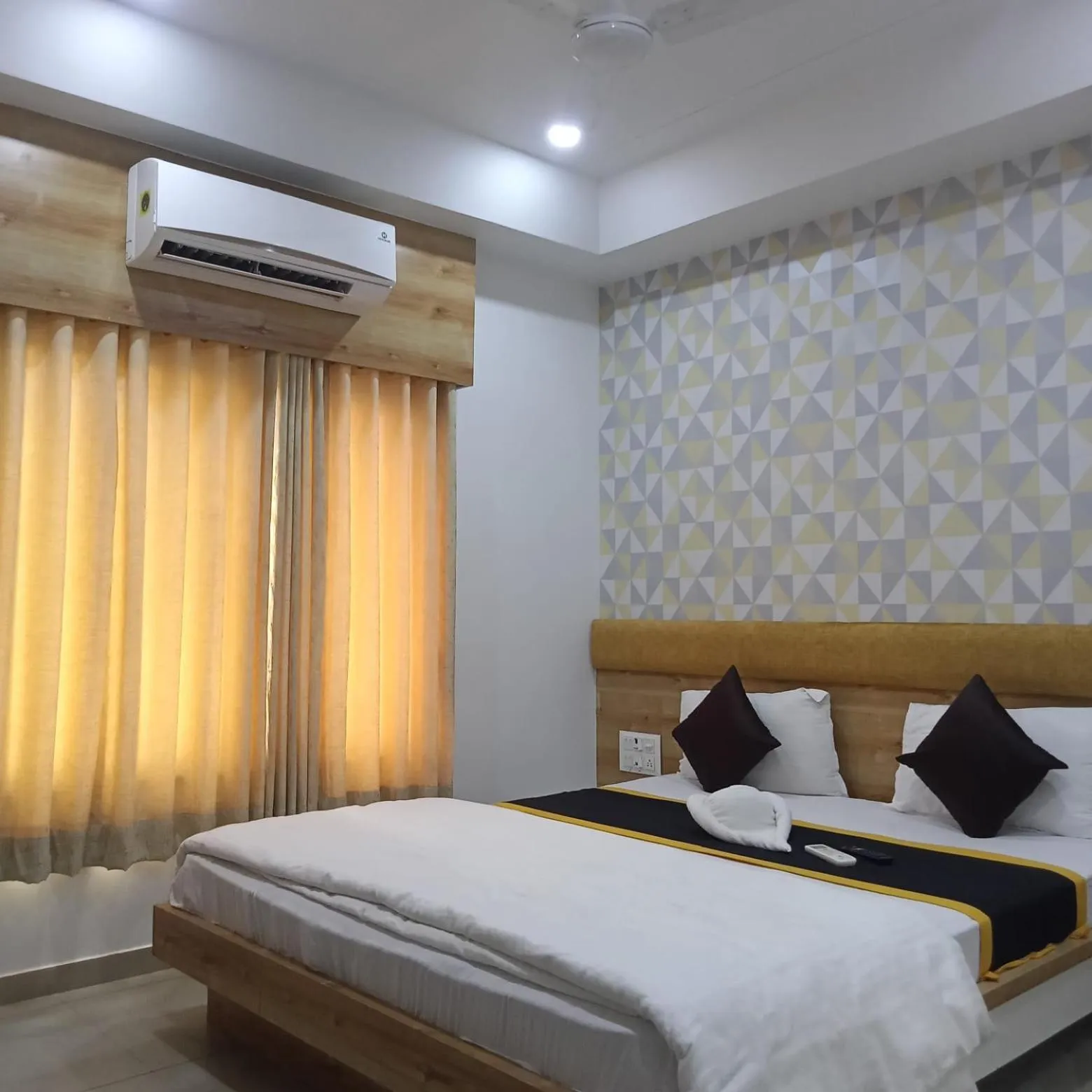 Bed in Hotel Fun City