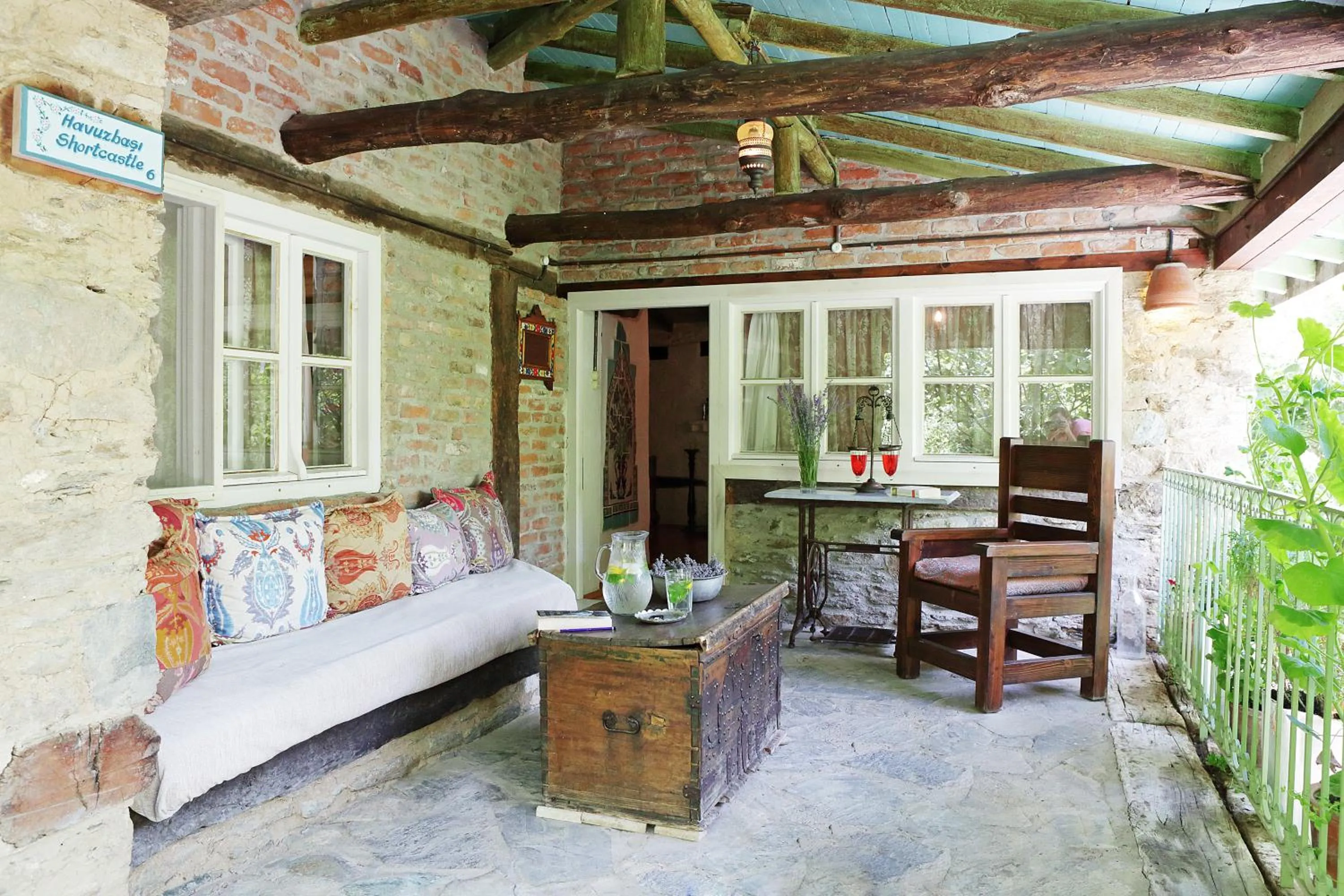 Patio in Nisanyan Hotel