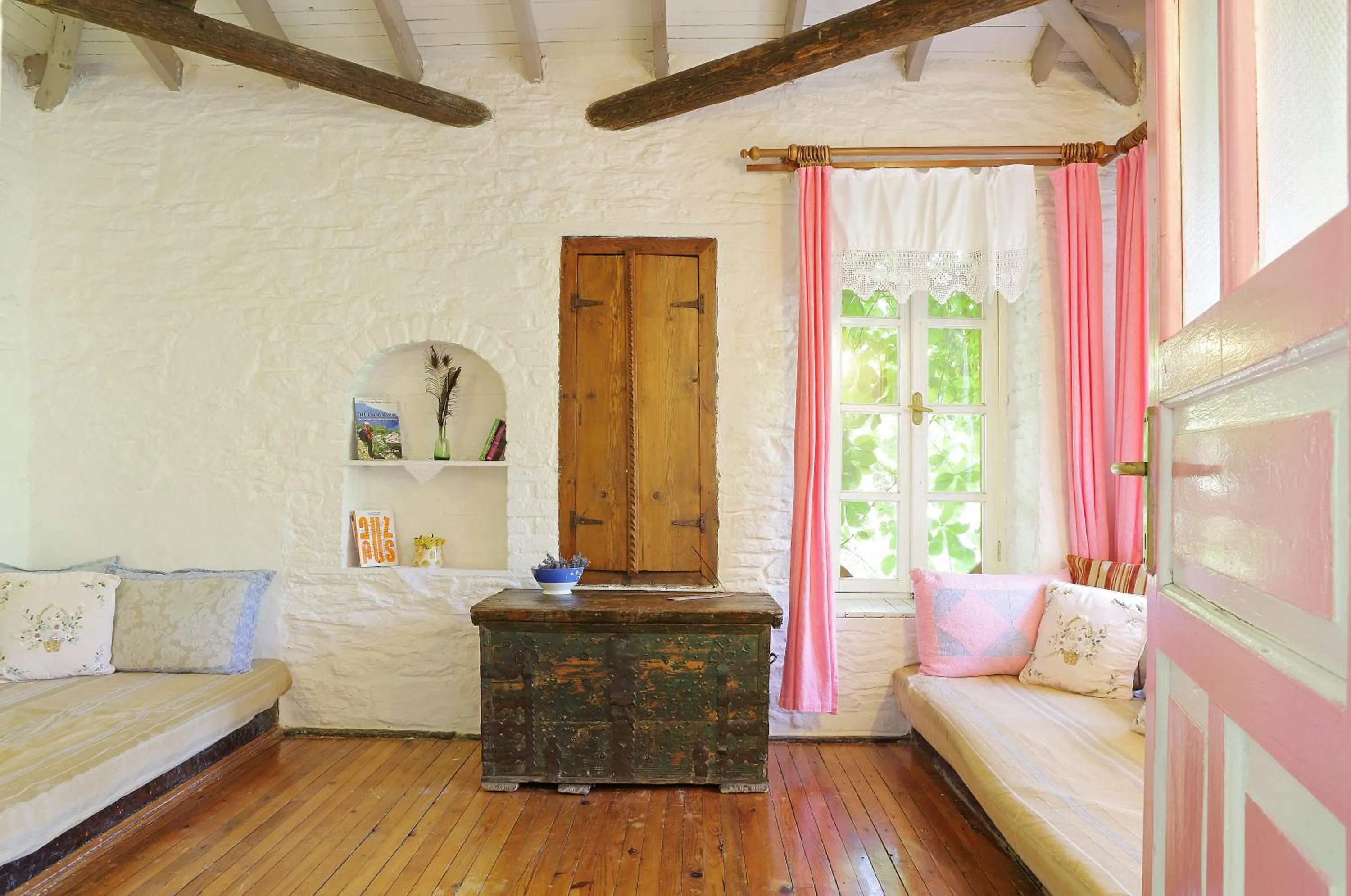 Bed in Nisanyan Hotel