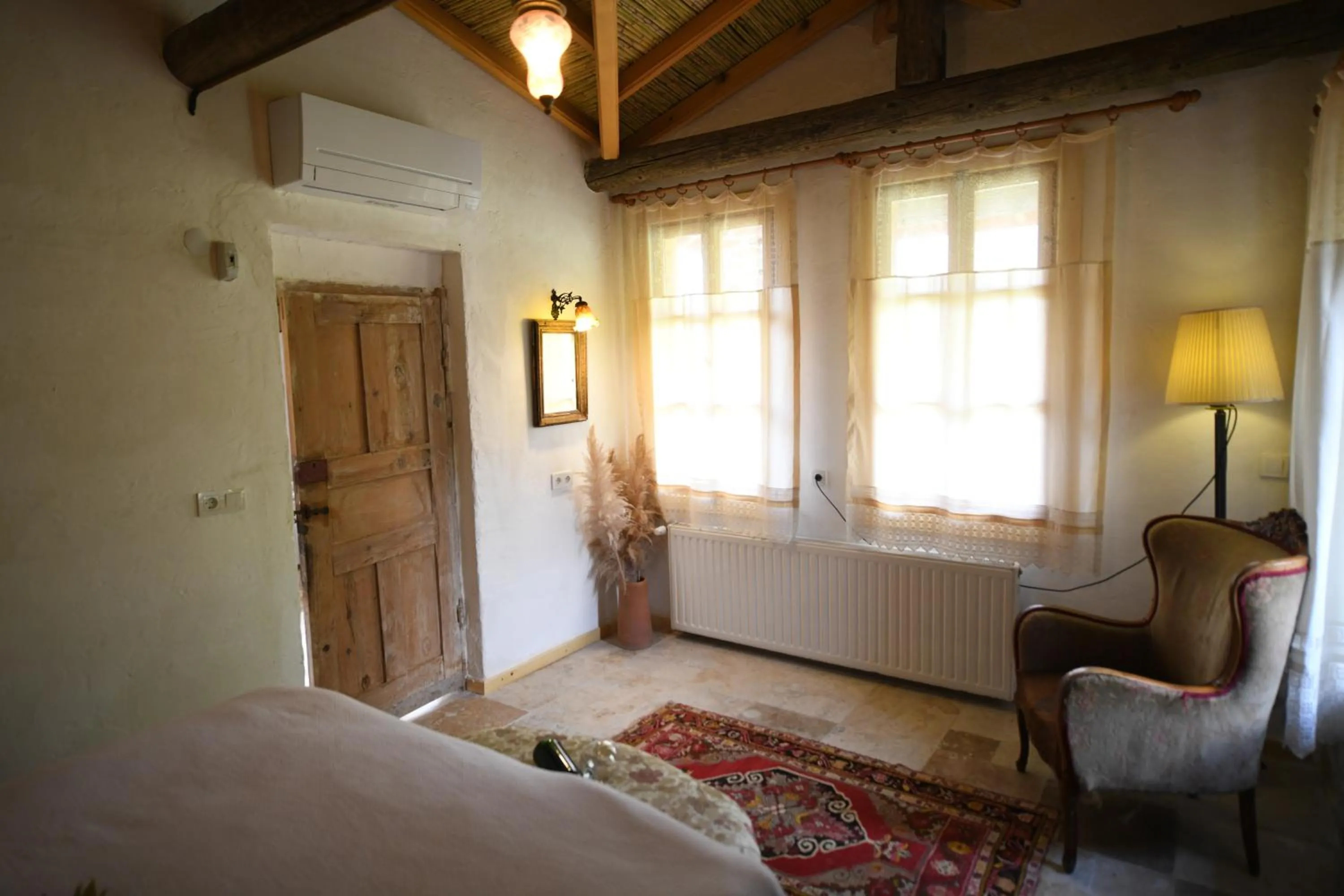 Bed in Nisanyan Hotel