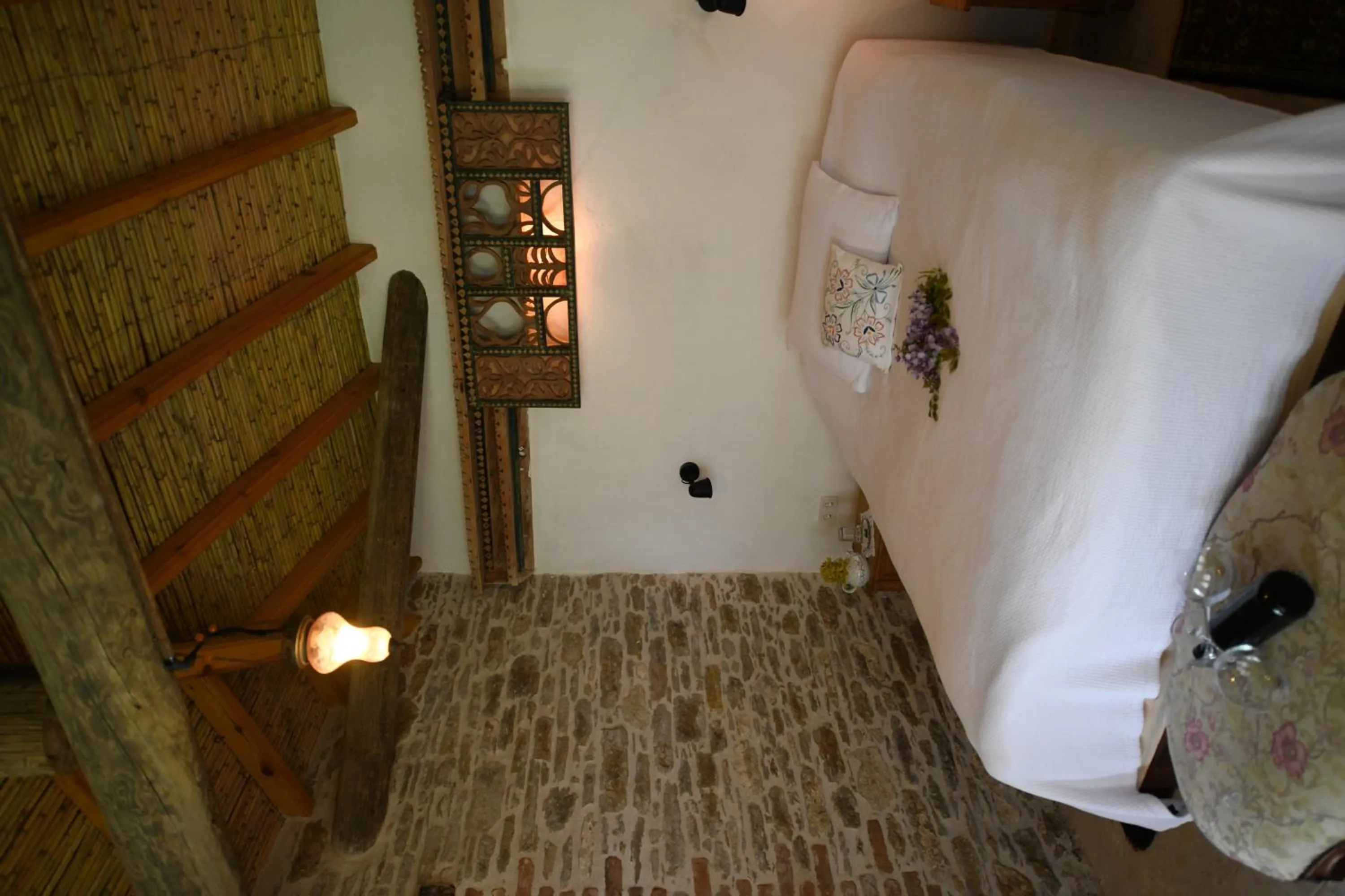 Bed in Nisanyan Hotel