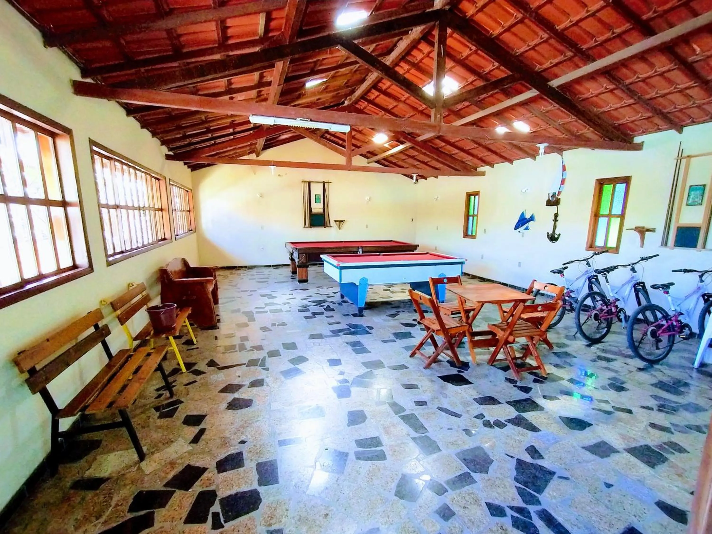 Game Room in Pousada Verdes Mares