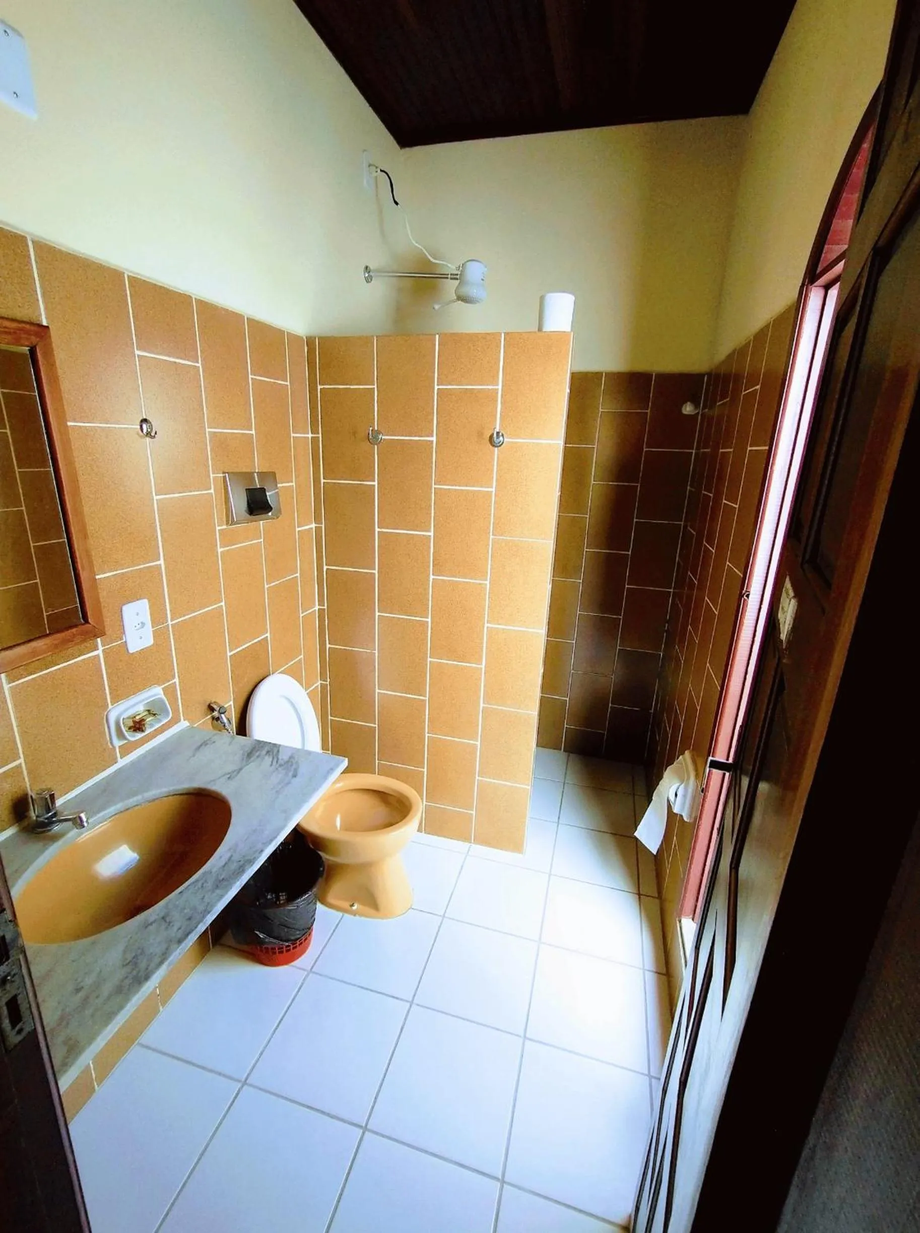 Shower in Pousada Verdes Mares