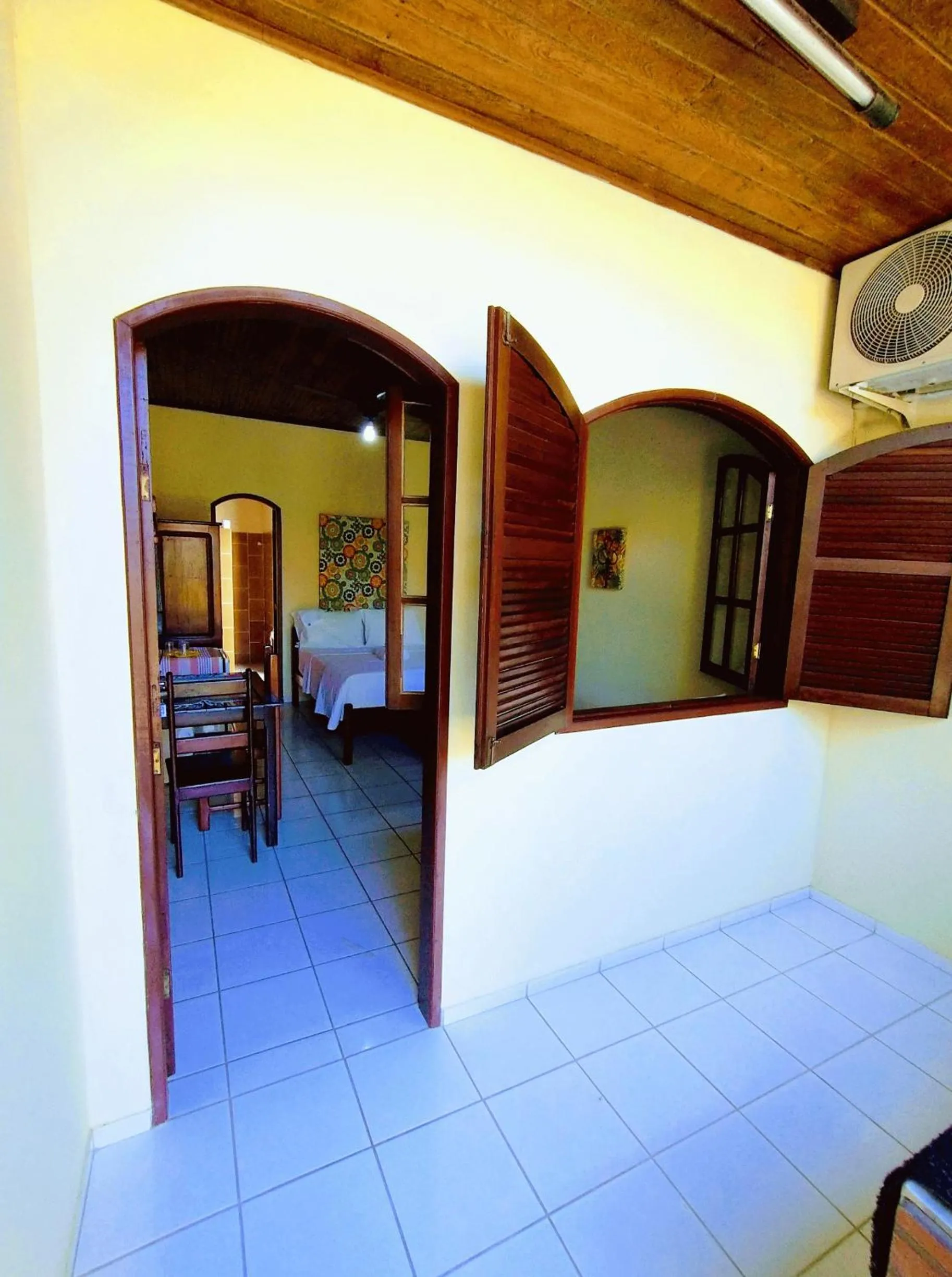 Bed in Pousada Verdes Mares