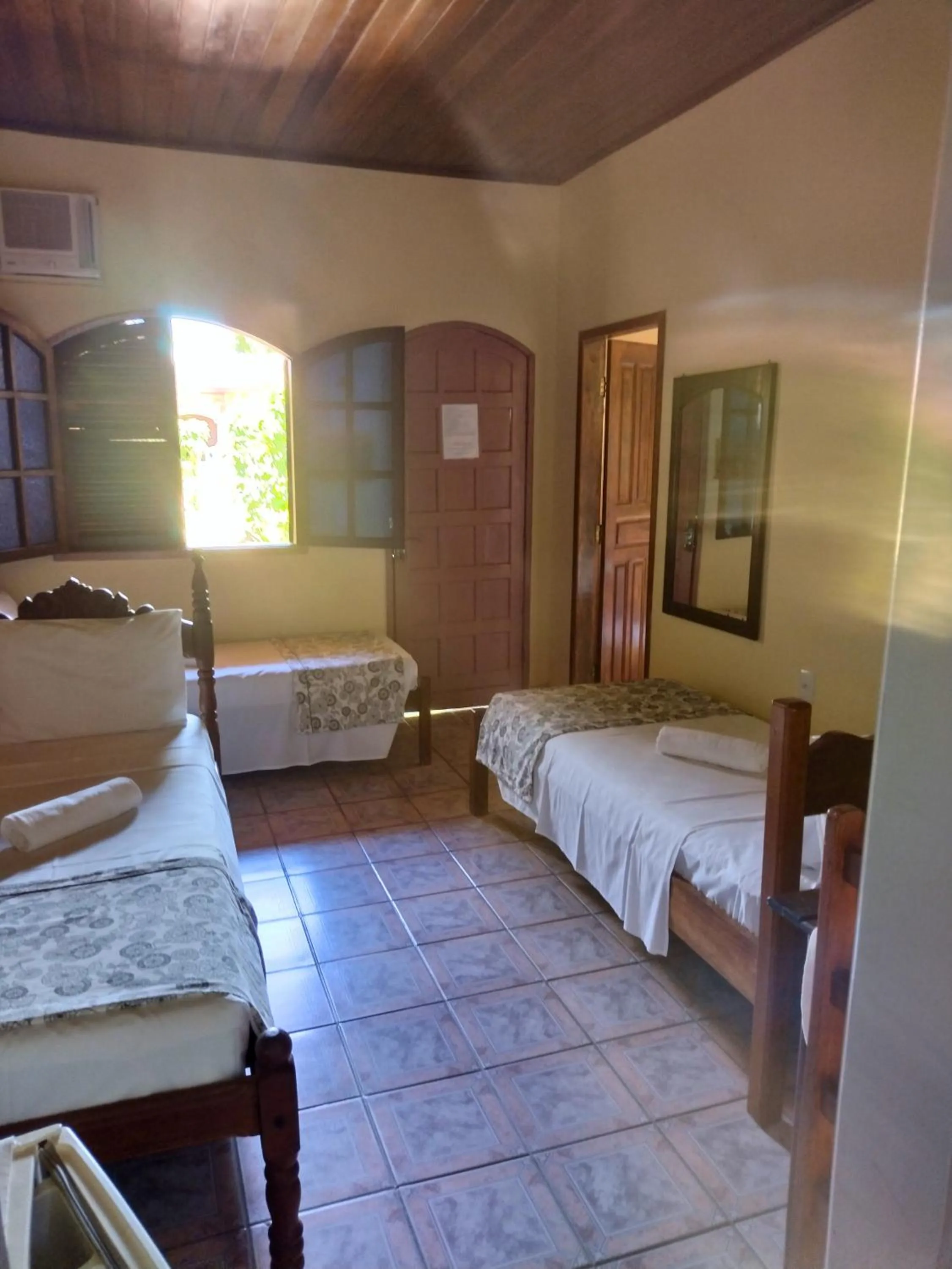 Bed in Pousada Verdes Mares