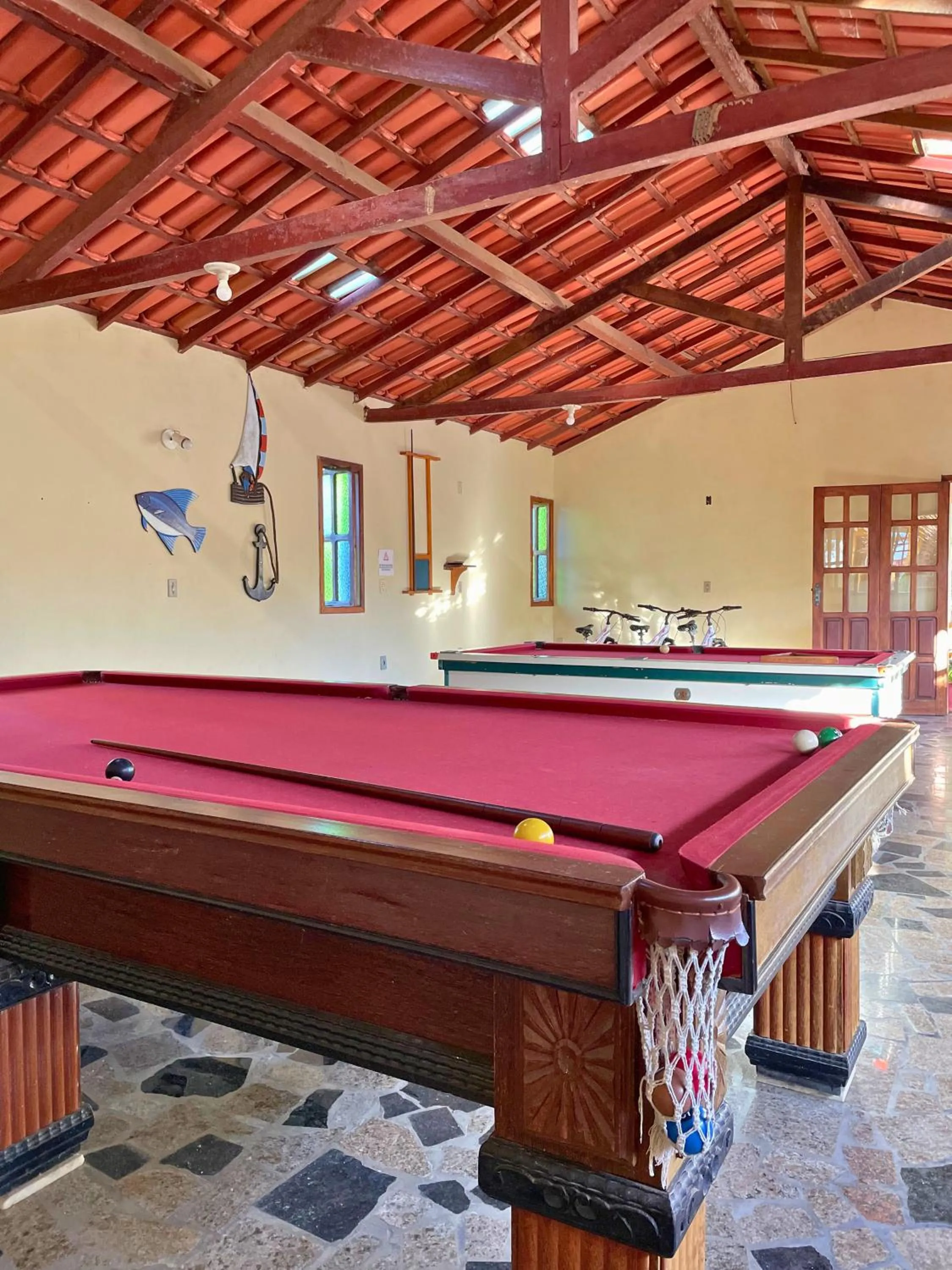 Billiard in Pousada Verdes Mares