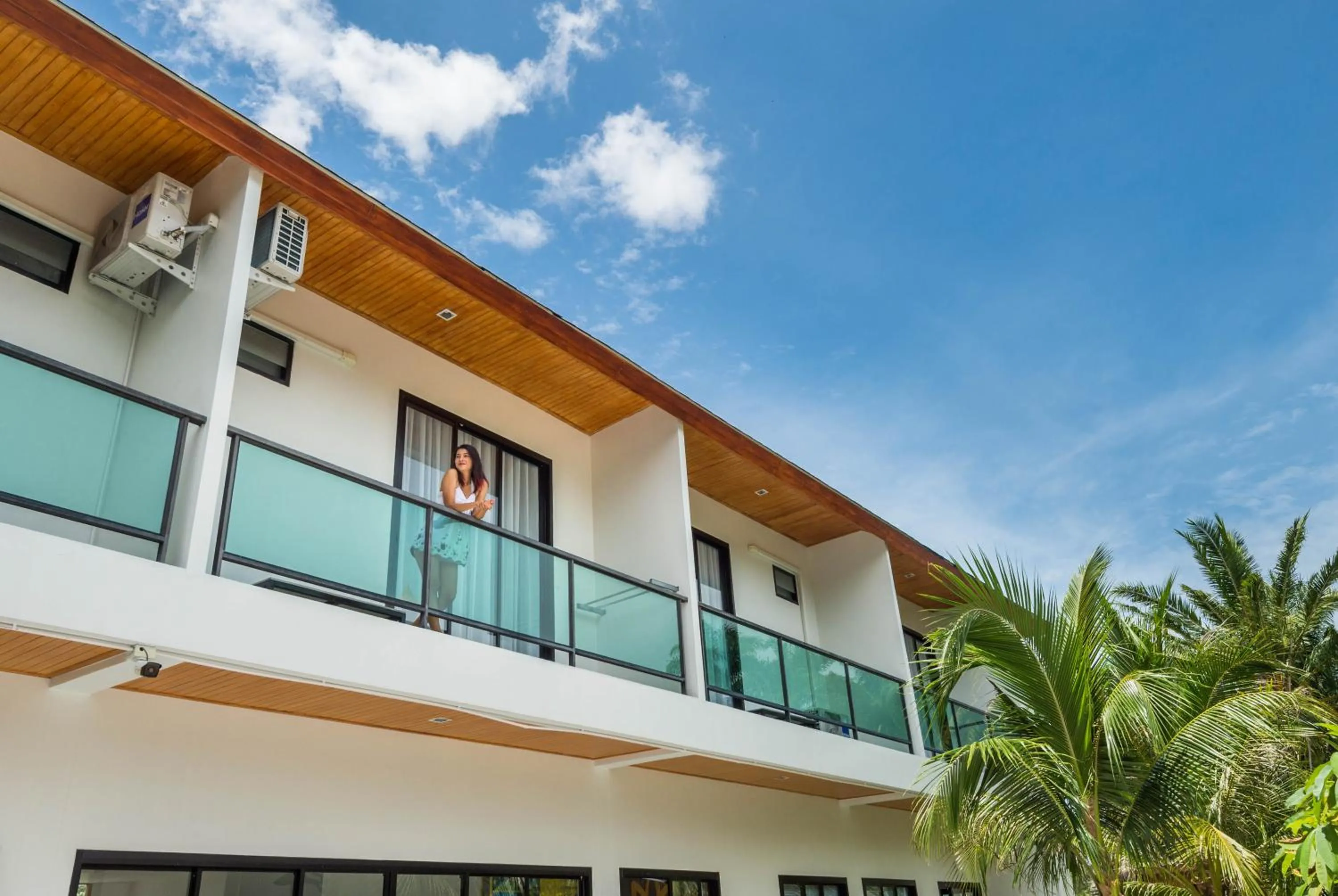Balcony/Terrace, Property Building in Amadha Villas Retreat 