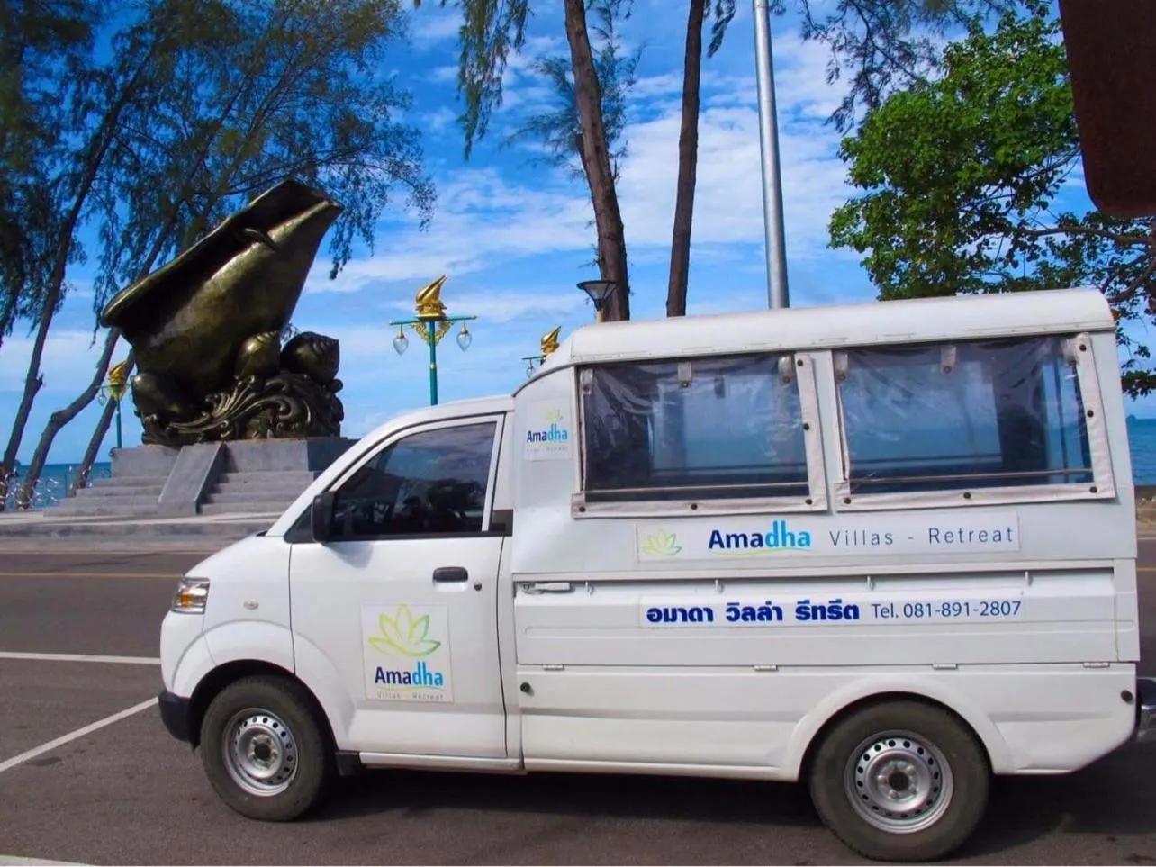 shuttle in Amadha Villas Retreat 
