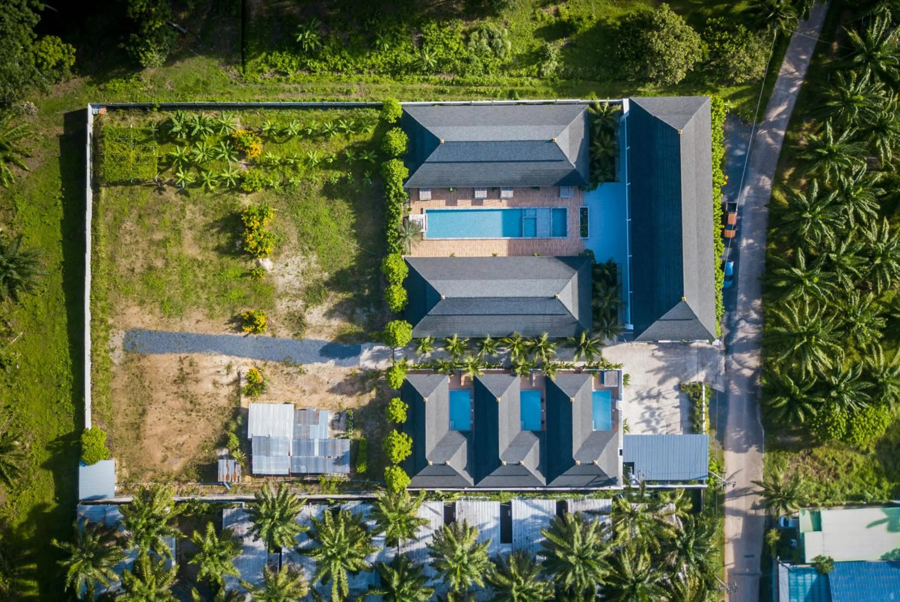 Natural landscape, Bird's-eye View in Amadha Villas Retreat 