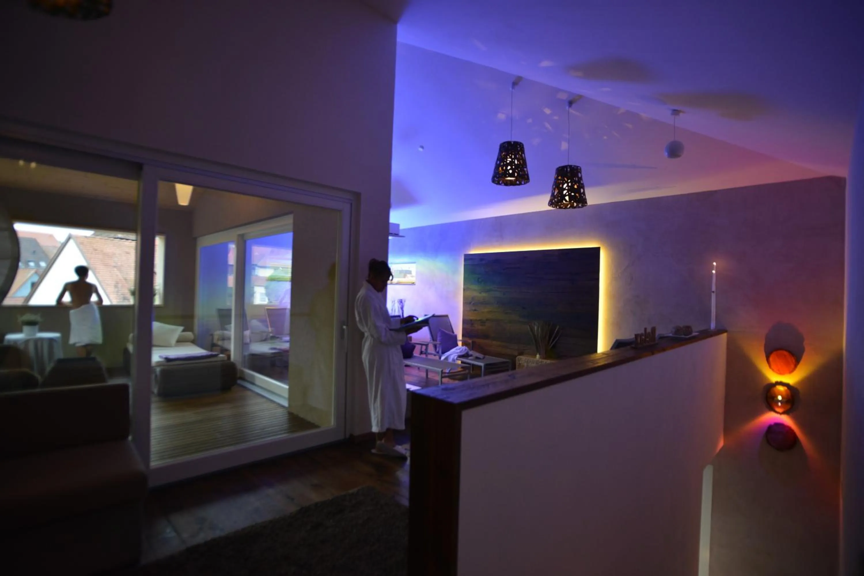 Spa and wellness centre/facilities, Bed in Die Reichsstadt - Hotel Spa und Restaurant