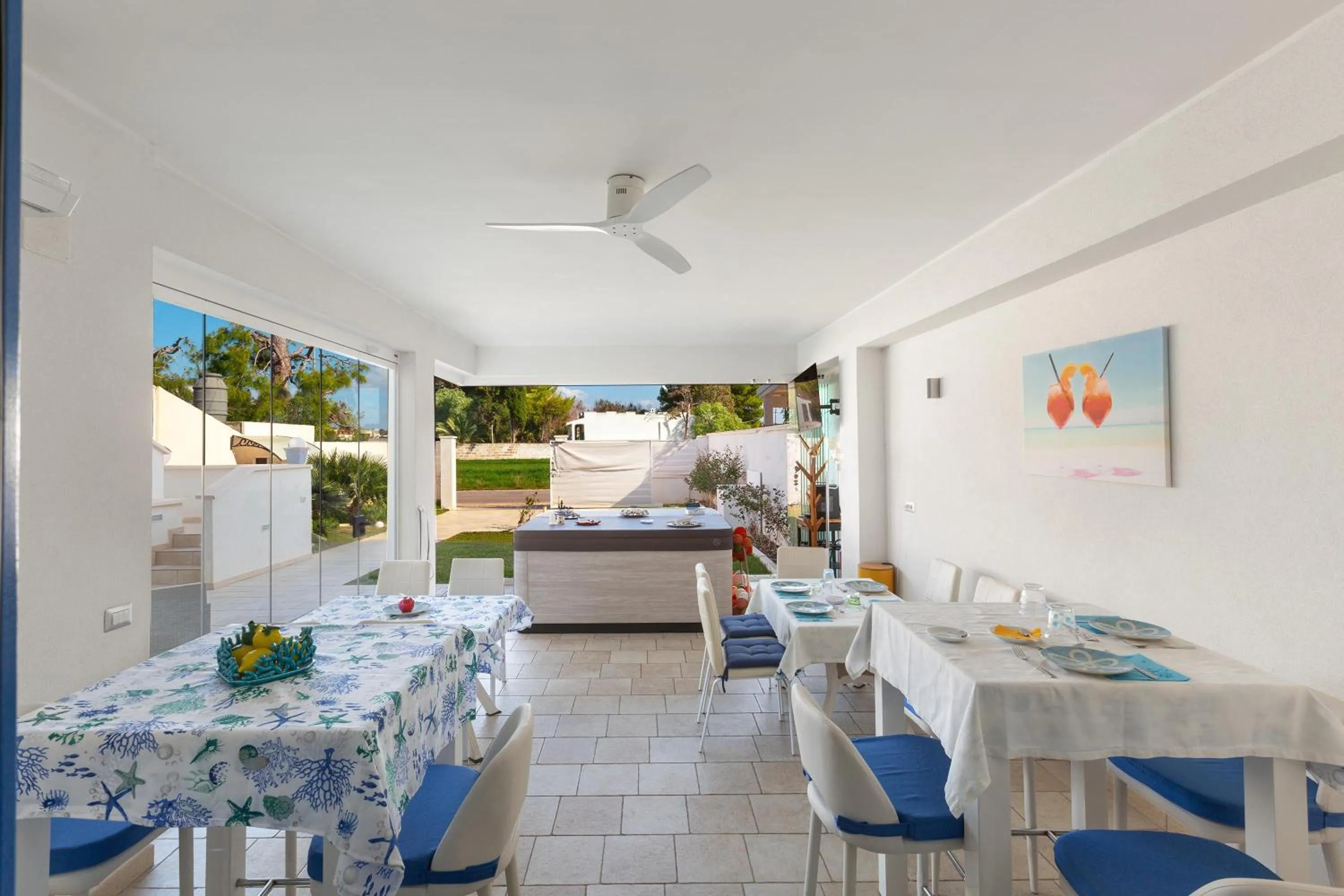 Patio, Bed in B&B Dreams and Delights