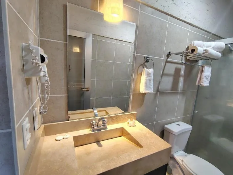 Bathroom in Hotel Coral Cuernavaca