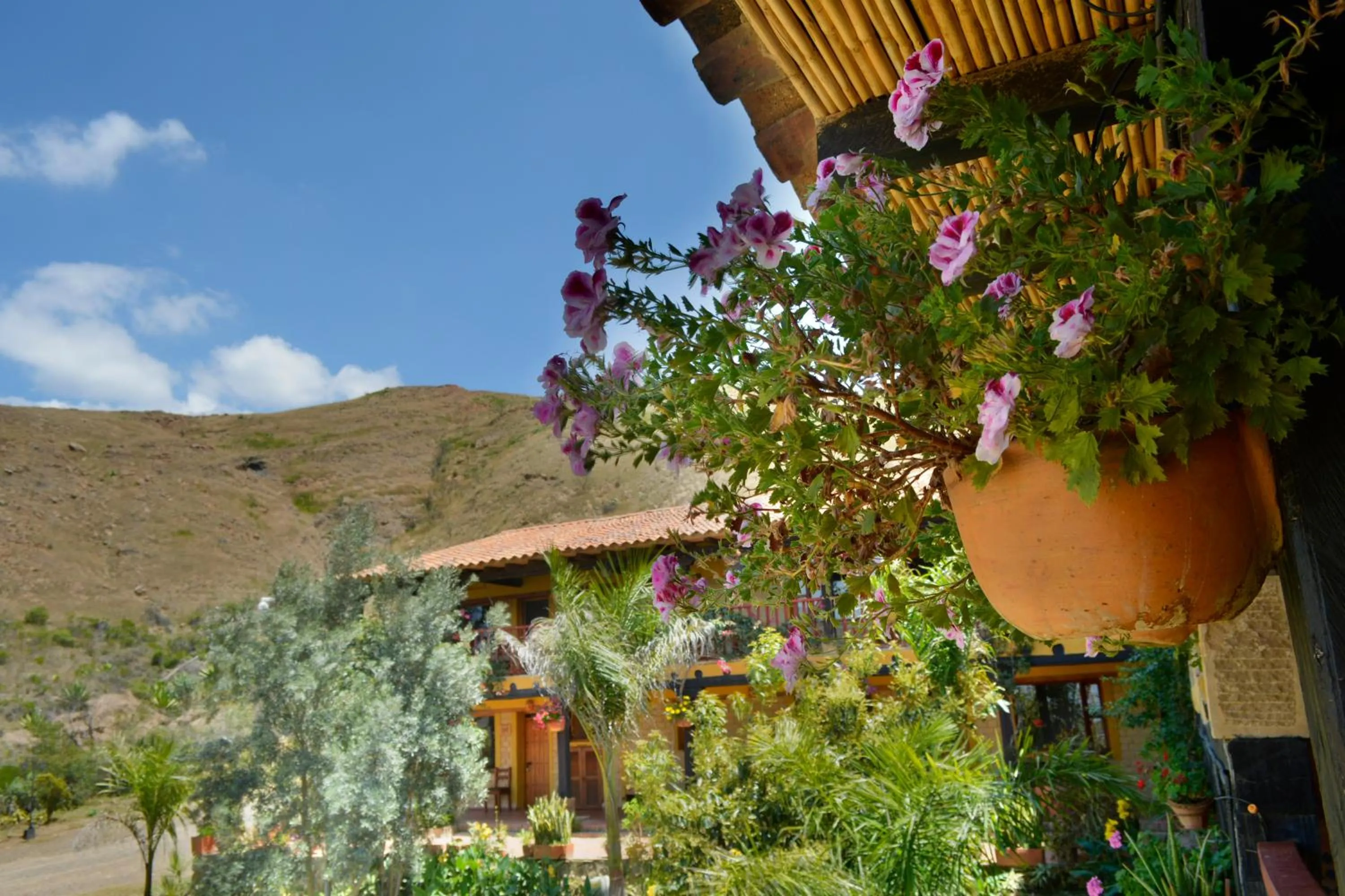 Mountain view in Hotel Spa Casa de Adobe Villa de Leyva