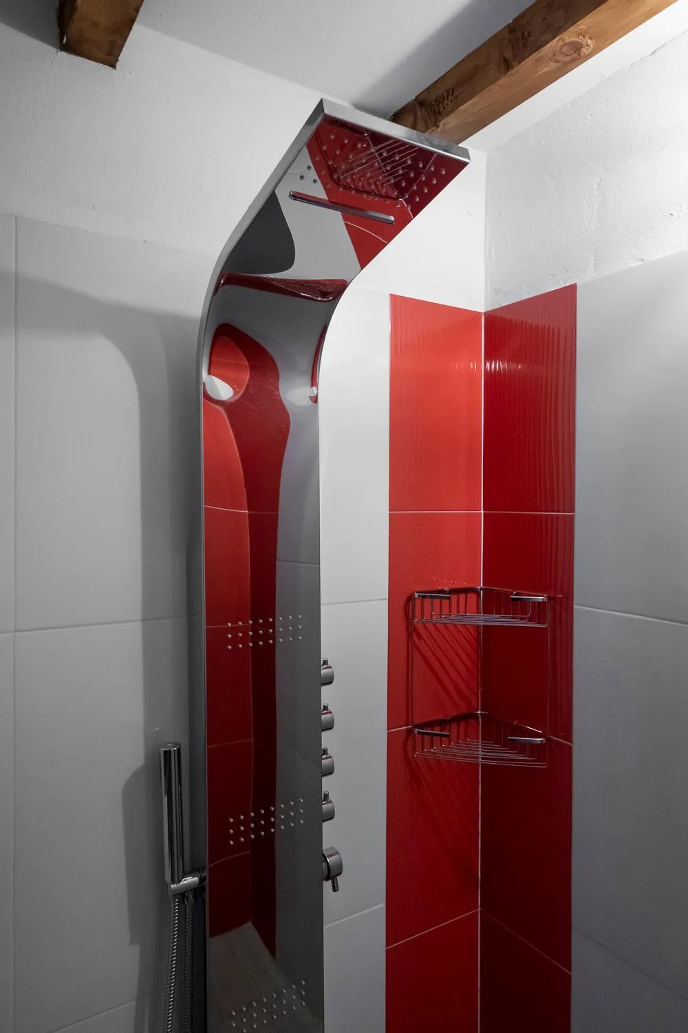 Shower in Hotel Spa Casa de Adobe Villa de Leyva