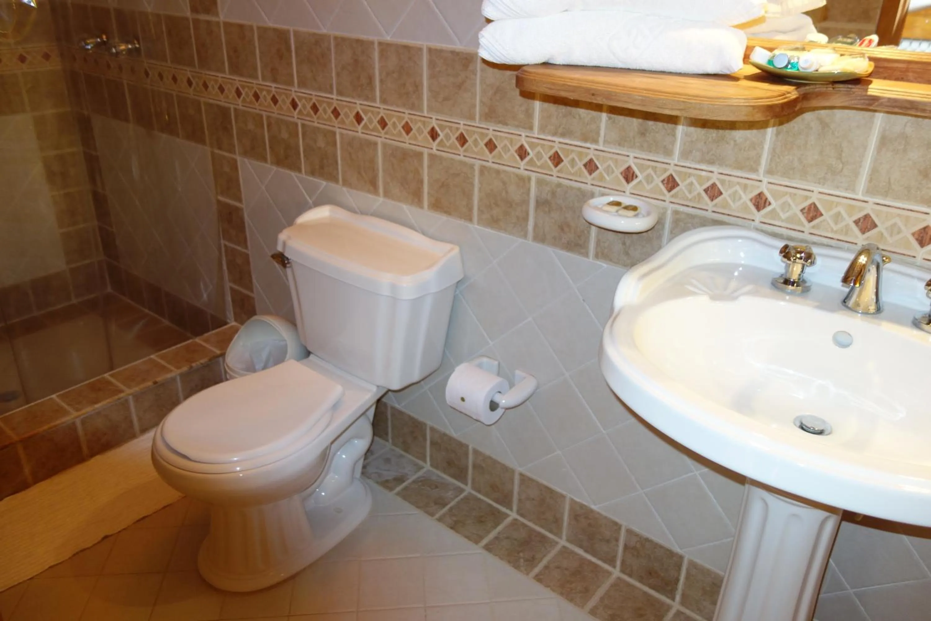 Bathroom in Hotel Spa Casa de Adobe Villa de Leyva