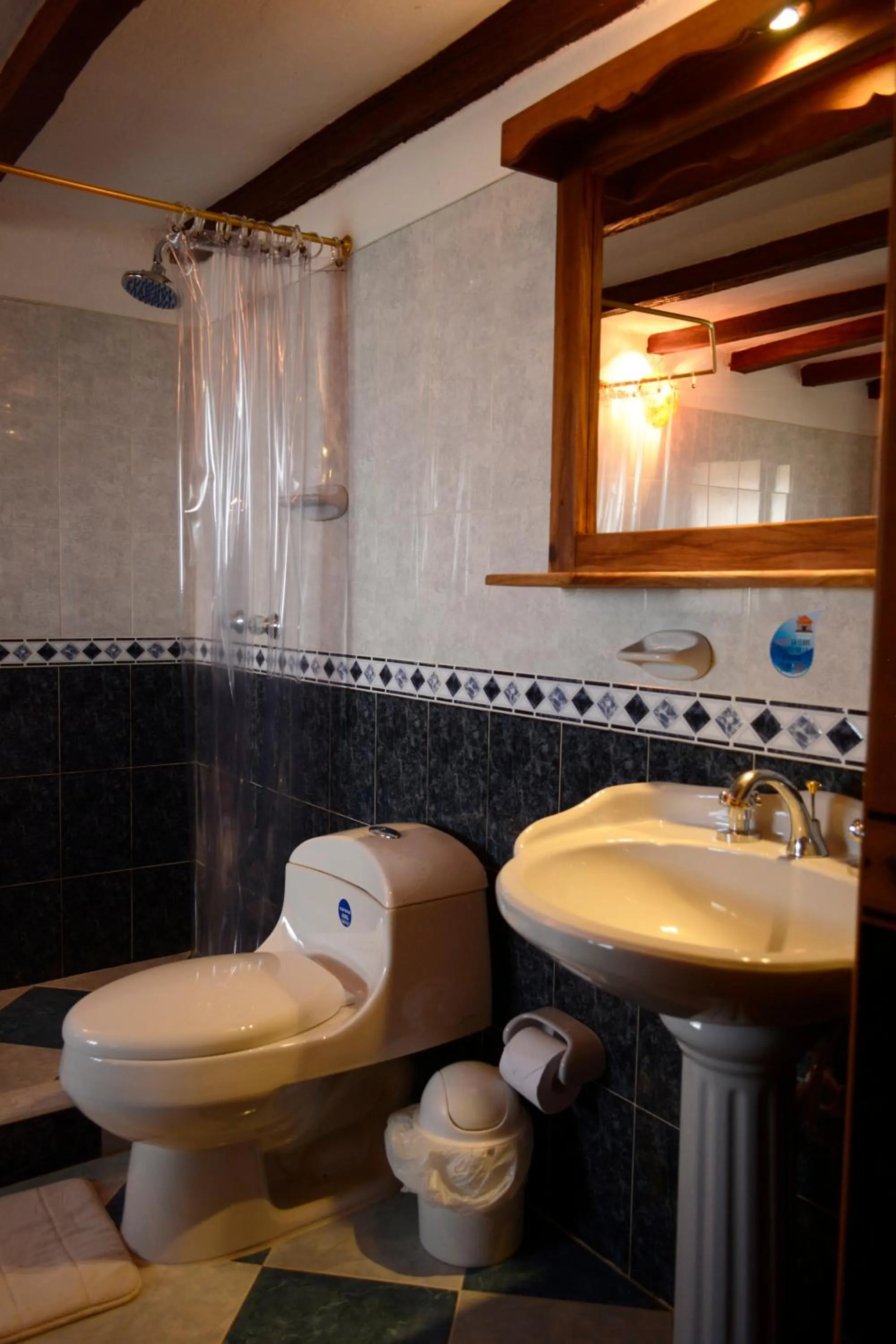 Decorative detail in Hotel Spa Casa de Adobe Villa de Leyva