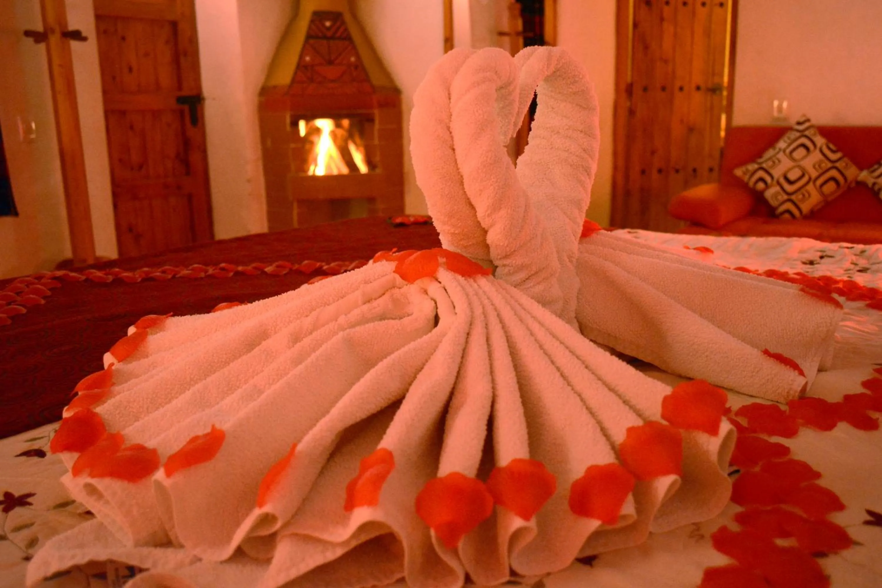 Decorative detail, Bed in Hotel Spa Casa de Adobe Villa de Leyva