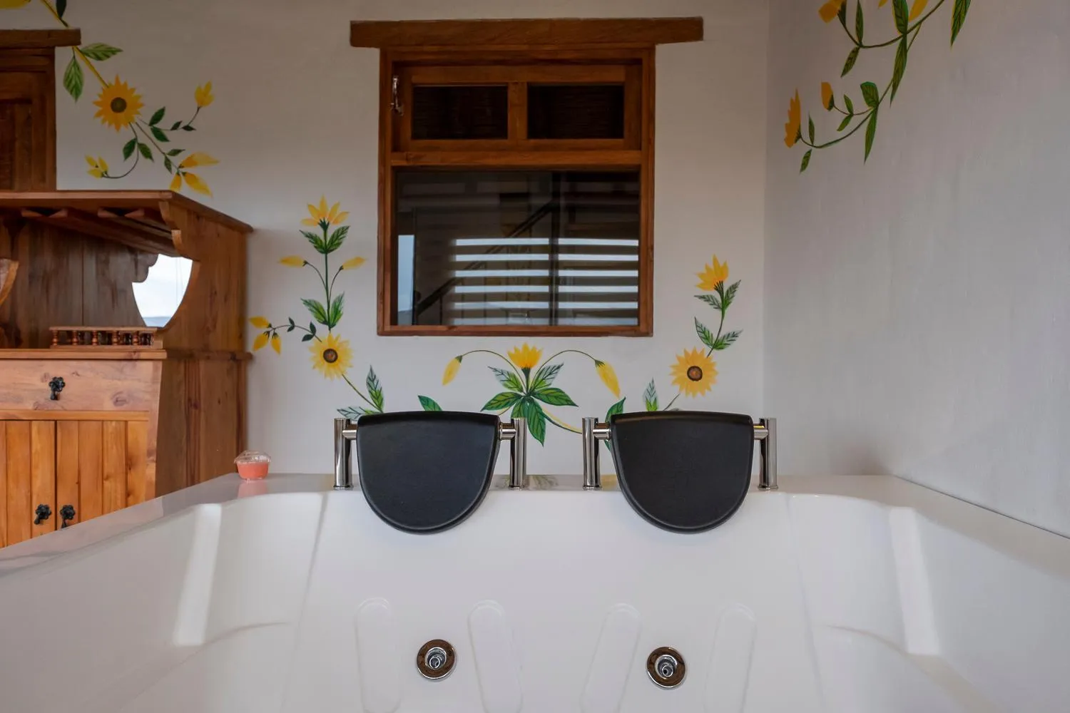 Hot Tub in Hotel Spa Casa de Adobe Villa de Leyva