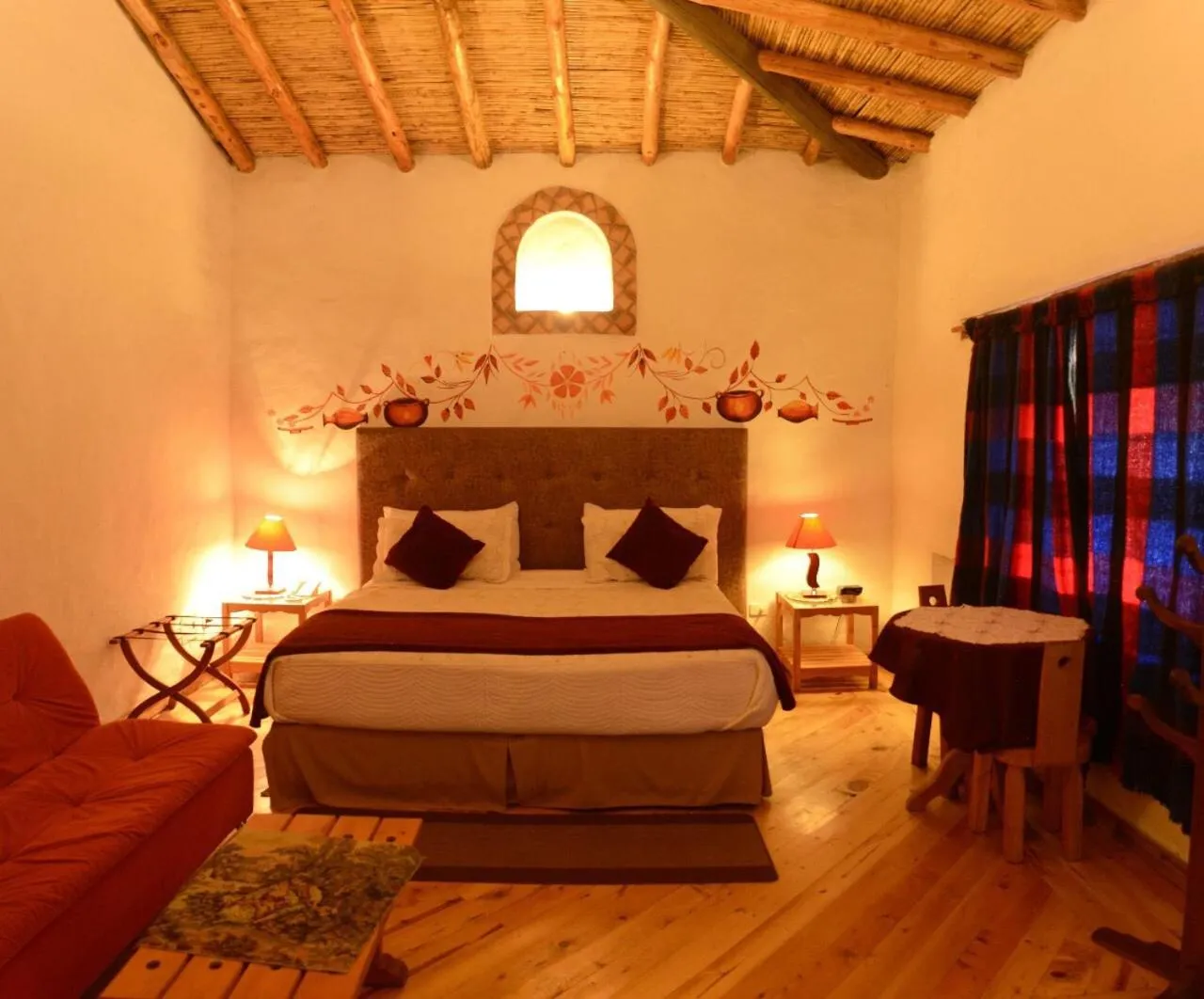 Photo of the whole room, Bed in Hotel Spa Casa de Adobe Villa de Leyva