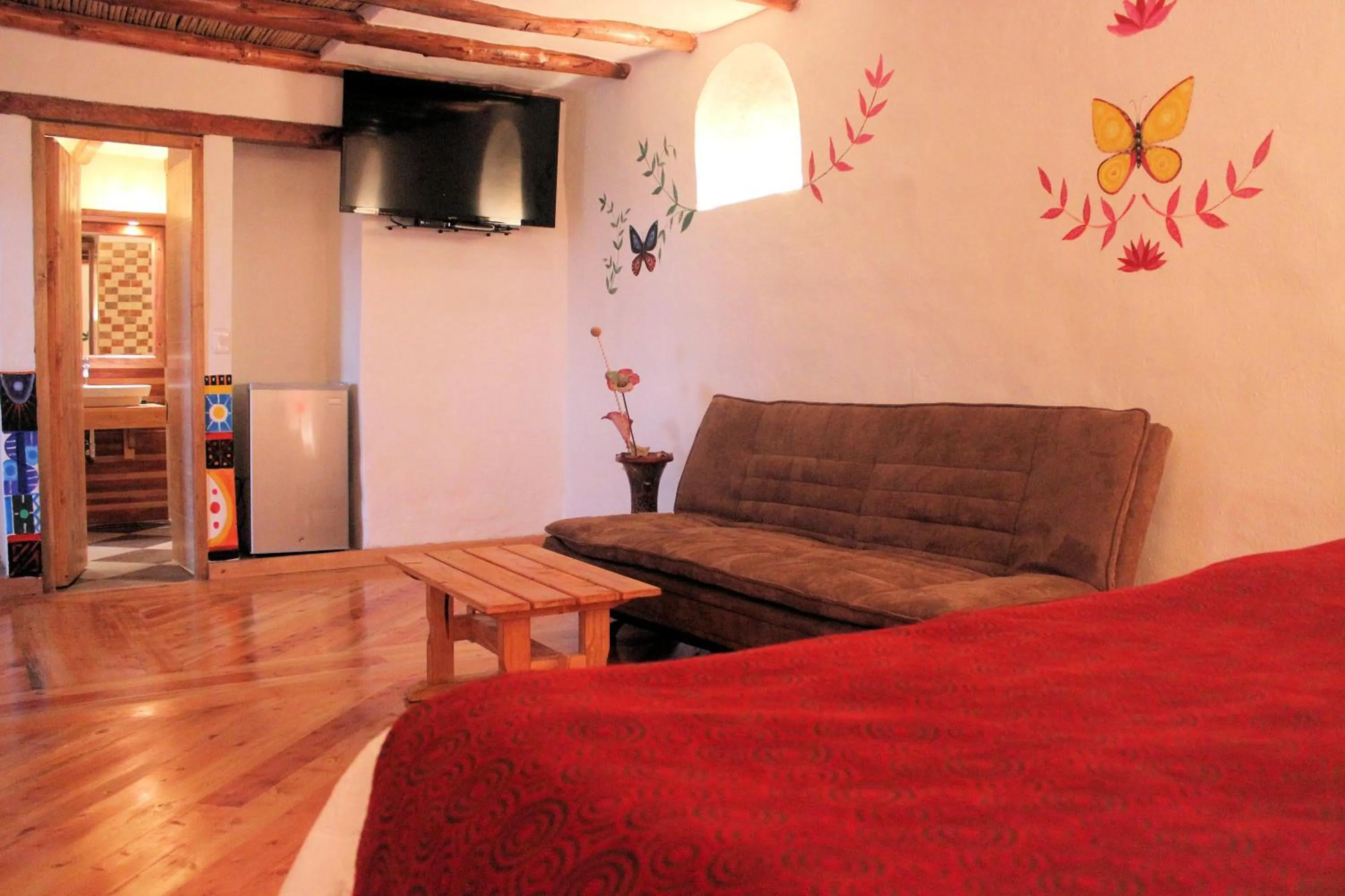 Living room in Hotel Spa Casa de Adobe Villa de Leyva