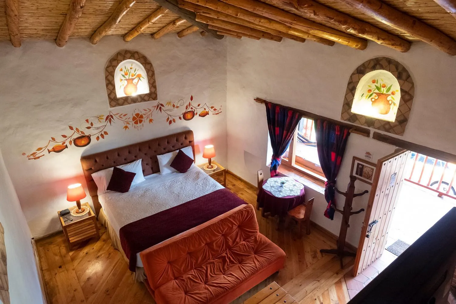 Photo of the whole room, Bed in Hotel Spa Casa de Adobe Villa de Leyva