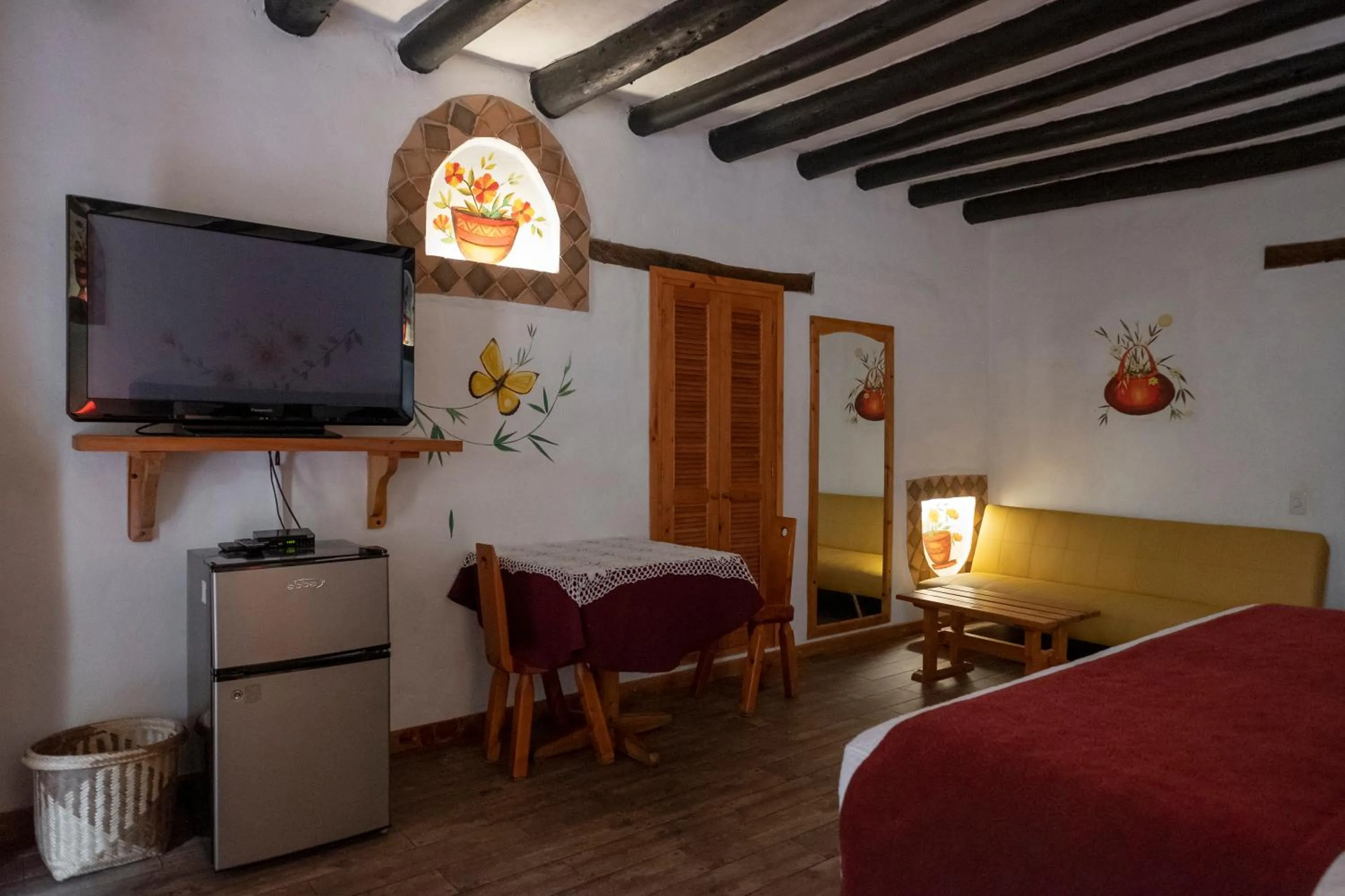 Photo of the whole room, Bed in Hotel Spa Casa de Adobe Villa de Leyva