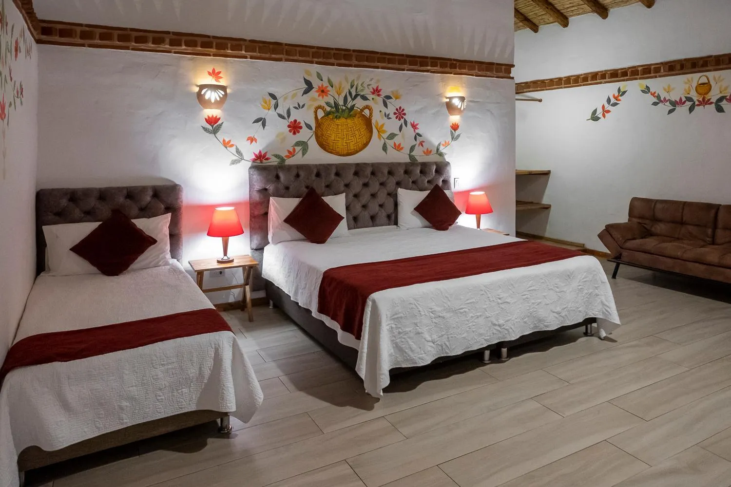 Photo of the whole room, Bed in Hotel Spa Casa de Adobe Villa de Leyva