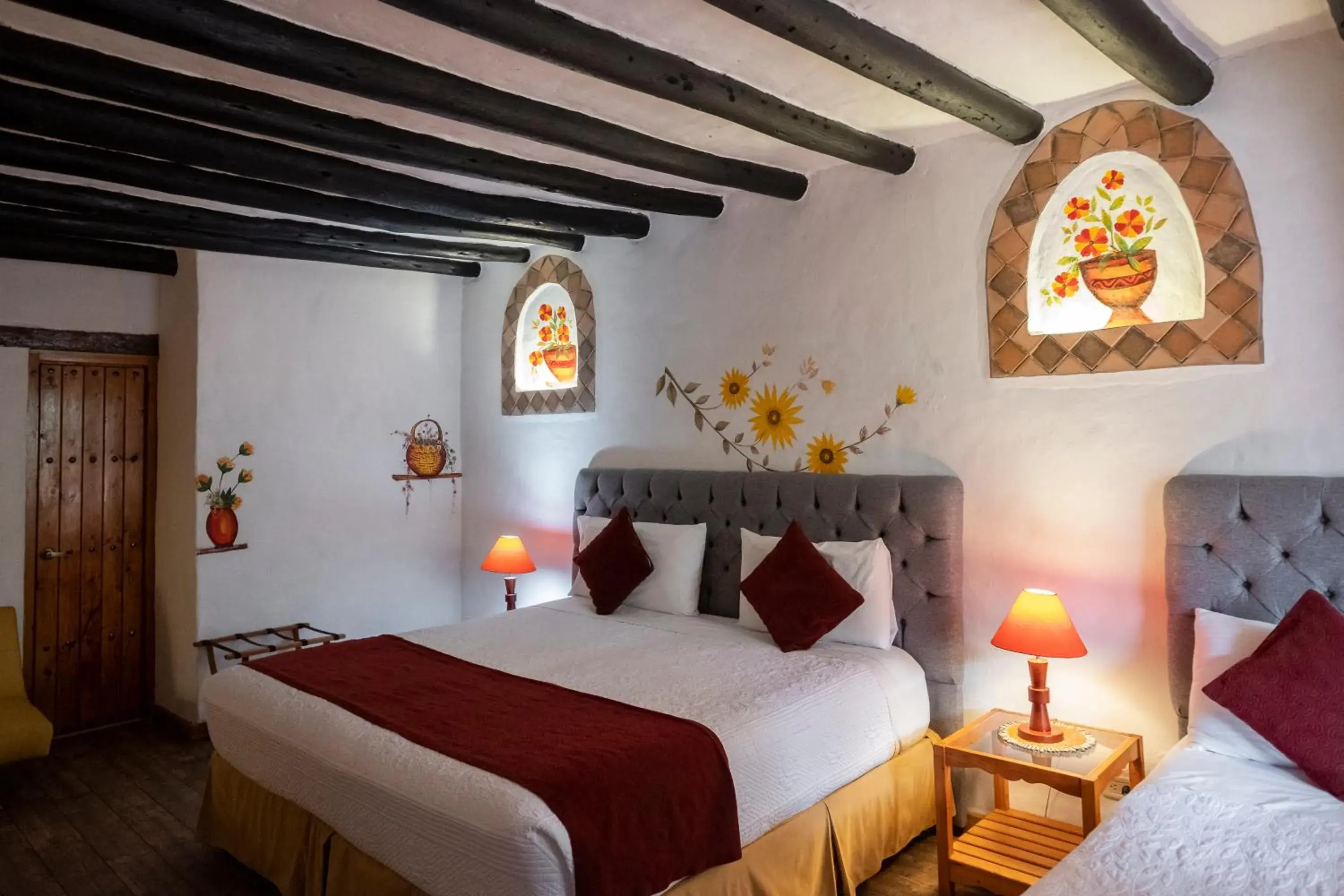 Superior Triple Room in Hotel Spa Casa de Adobe Villa de Leyva Superior Triple Room in Hotel Spa Casa de Adobe Villa de Leyva