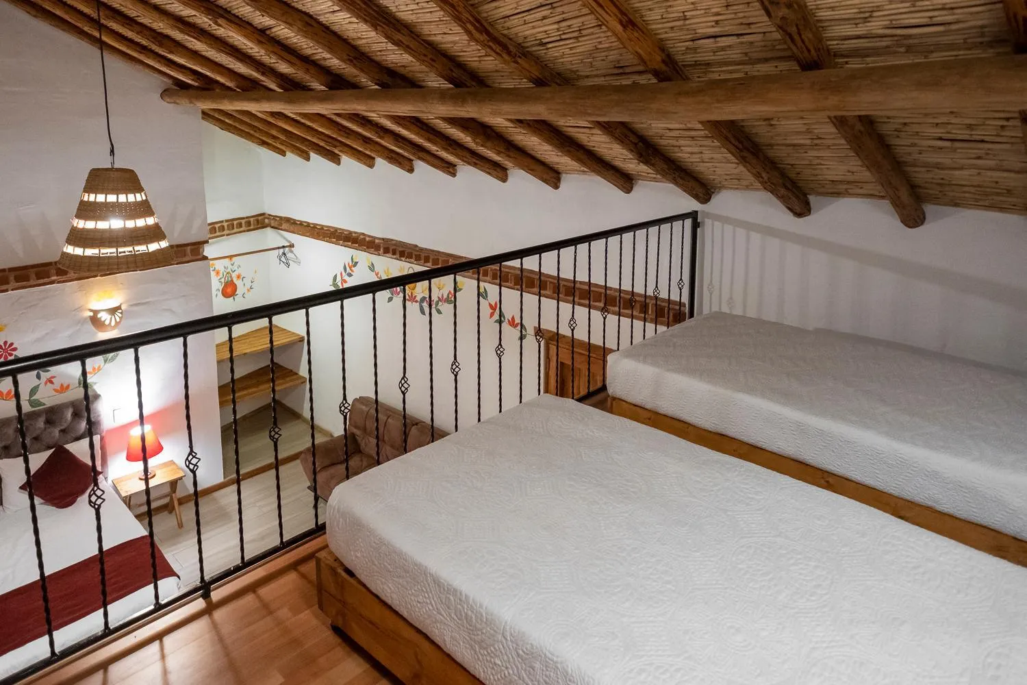 Photo of the whole room, Bed in Hotel Spa Casa de Adobe Villa de Leyva
