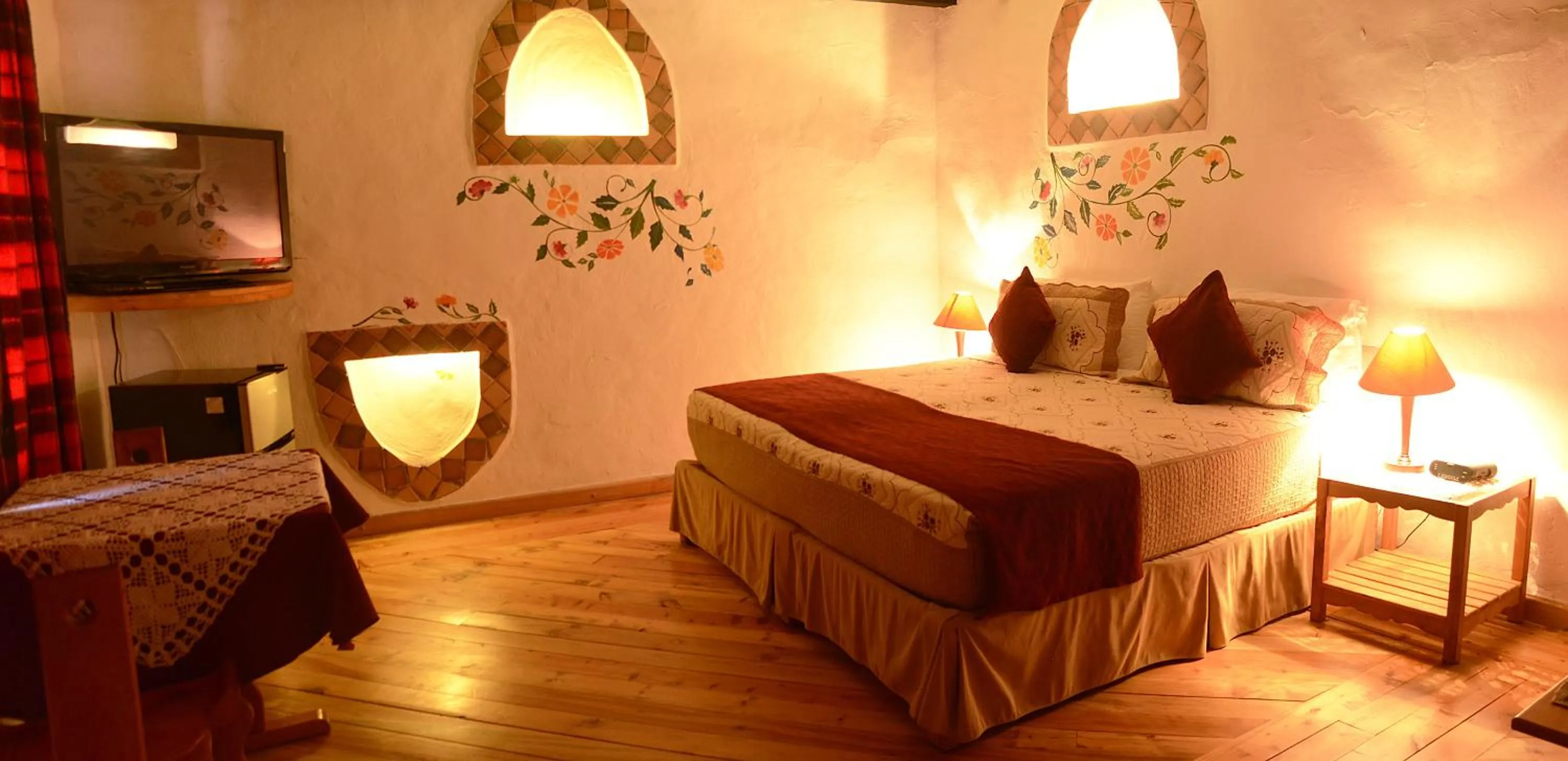 Photo of the whole room, Bed in Hotel Spa Casa de Adobe Villa de Leyva