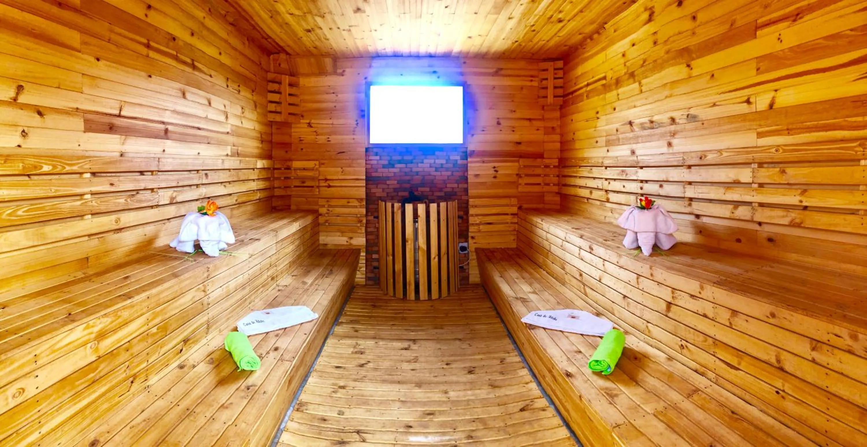 Sauna in Hotel Spa Casa de Adobe Villa de Leyva