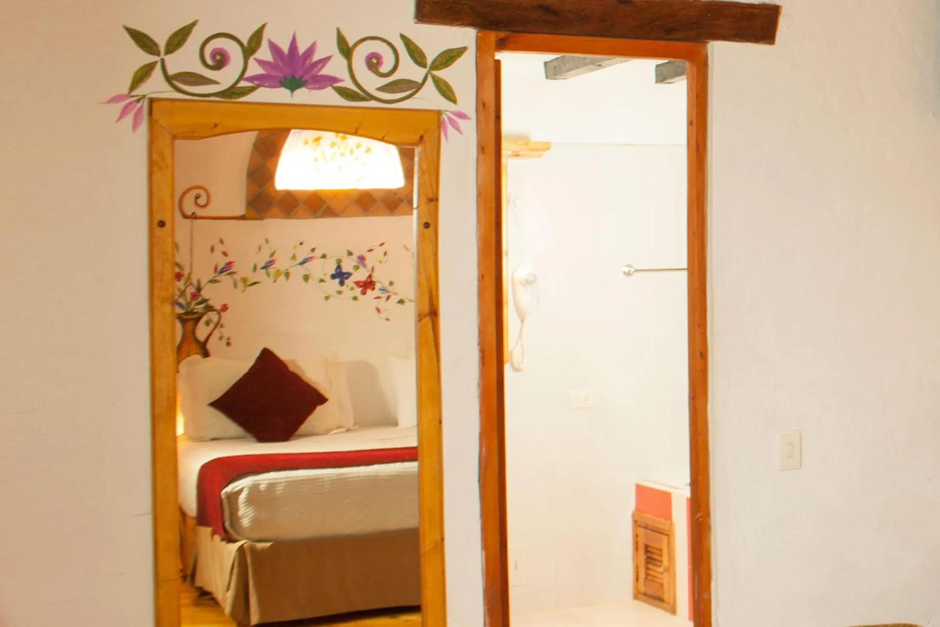 Photo of the whole room, Bed in Hotel Spa Casa de Adobe Villa de Leyva