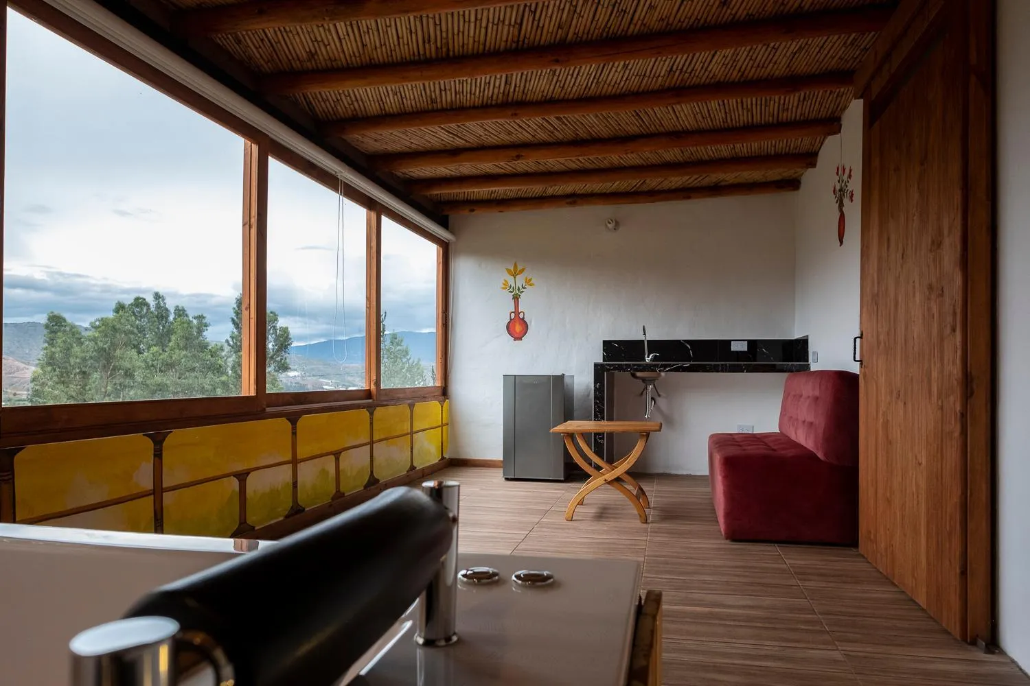 Living room in Hotel Spa Casa de Adobe Villa de Leyva