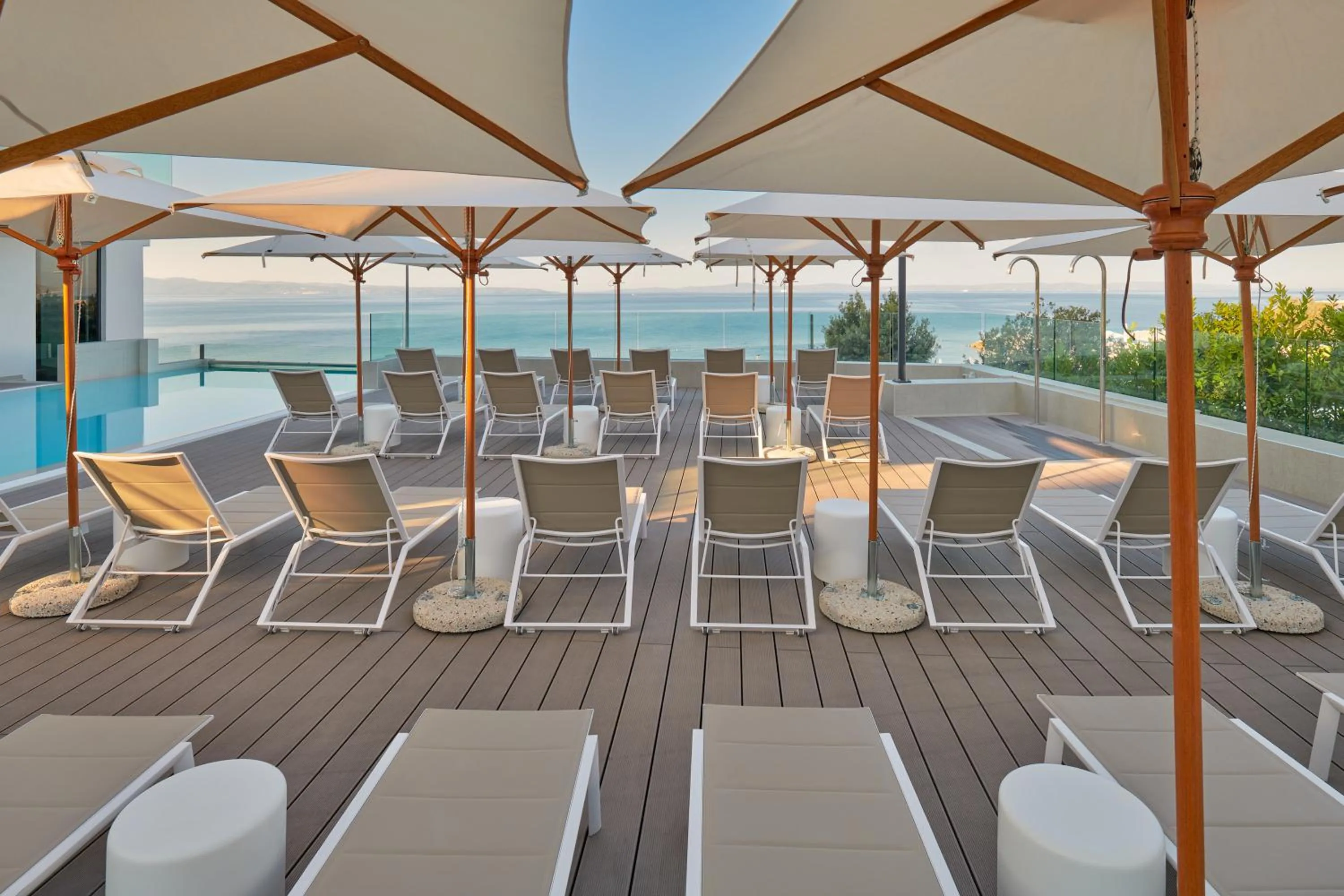 sunbed in Amphora Hotel