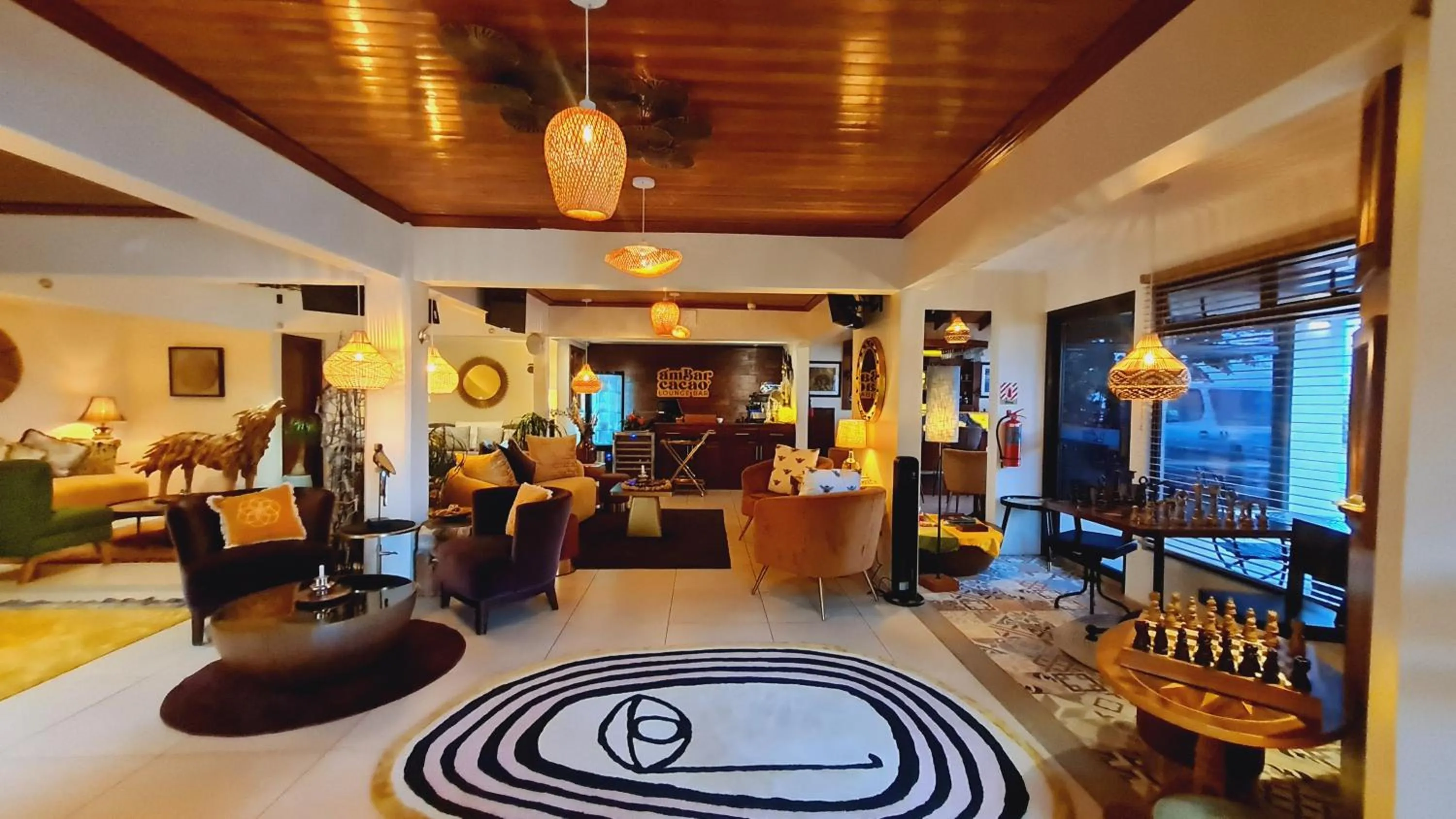 Living room in Sibu Boutique Hotel